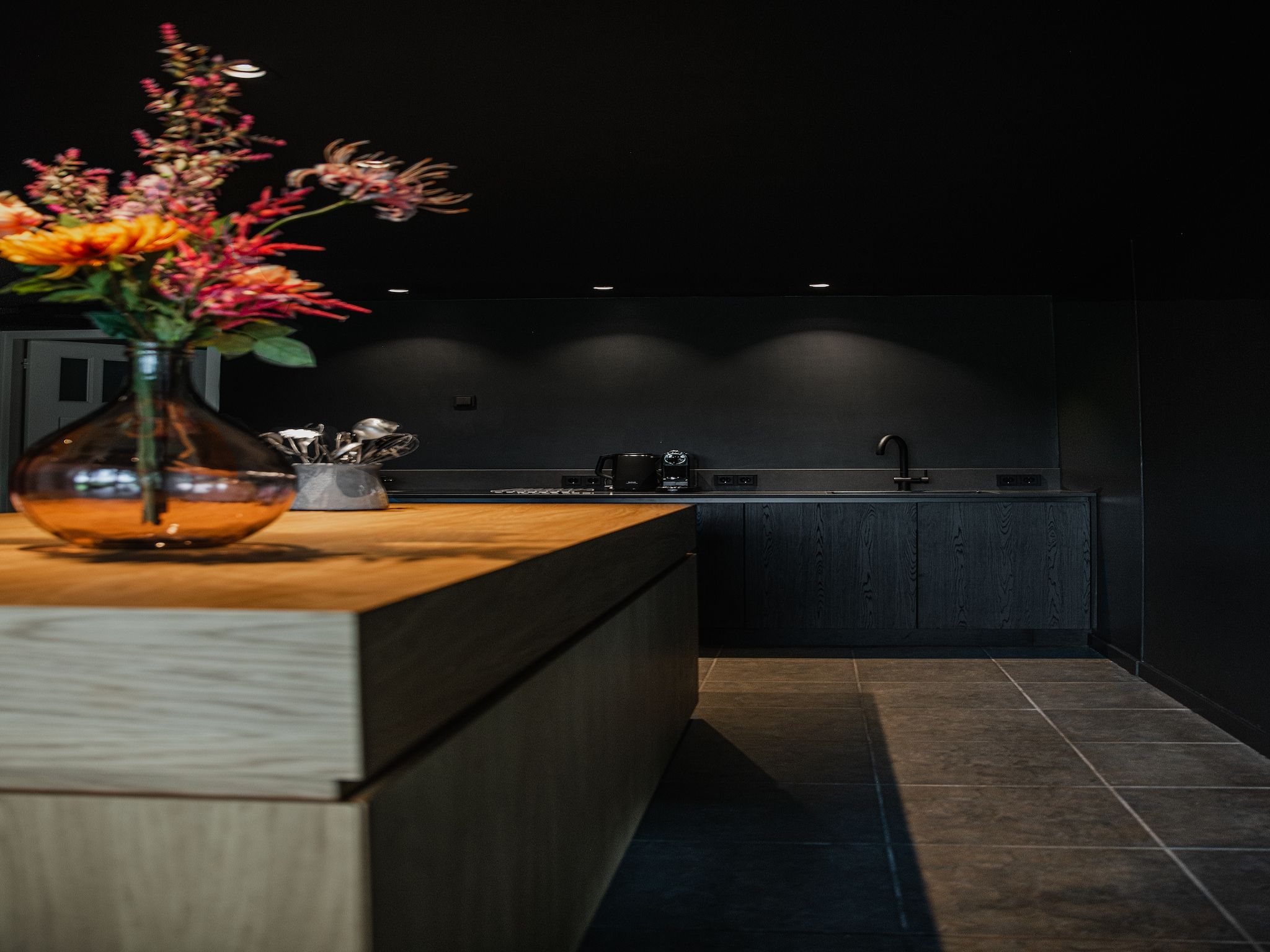 De keuken van Dorpswoning De Volbloed in Leende