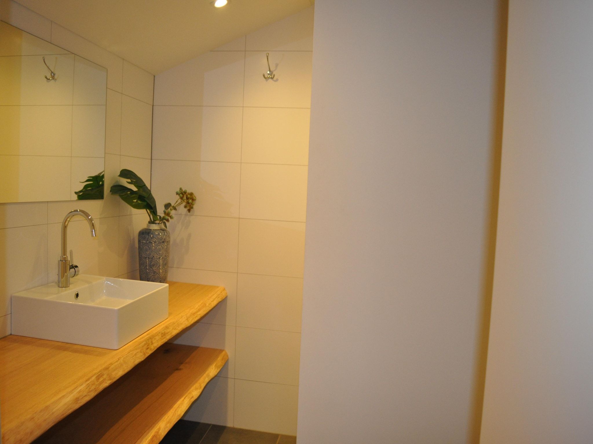 De badkamer van Dorpswoning De Volbloed in Leende