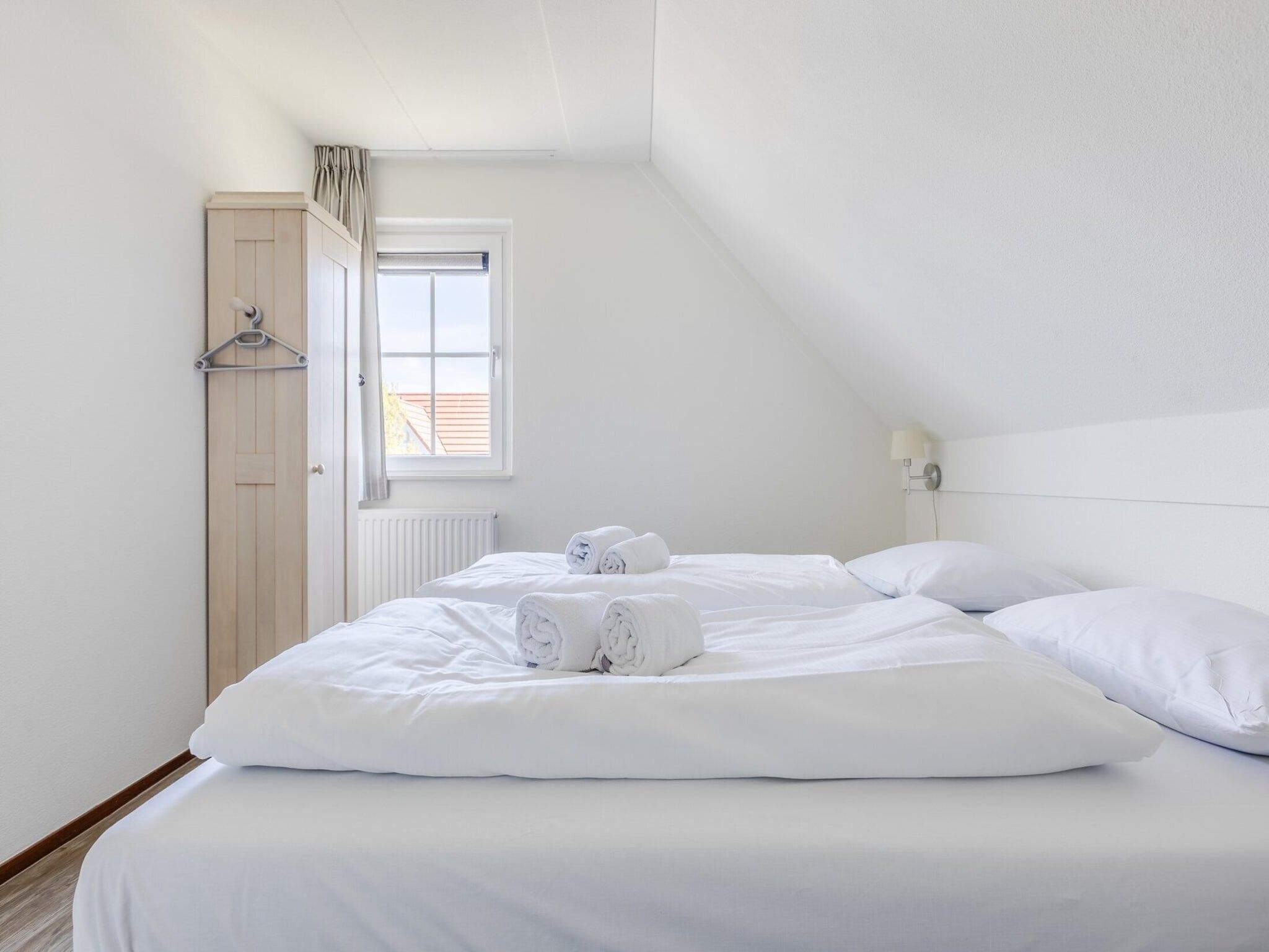 Een slaapkamer van Noordzee Residence Cadzand-Bad 26 in Cadzand-Bad