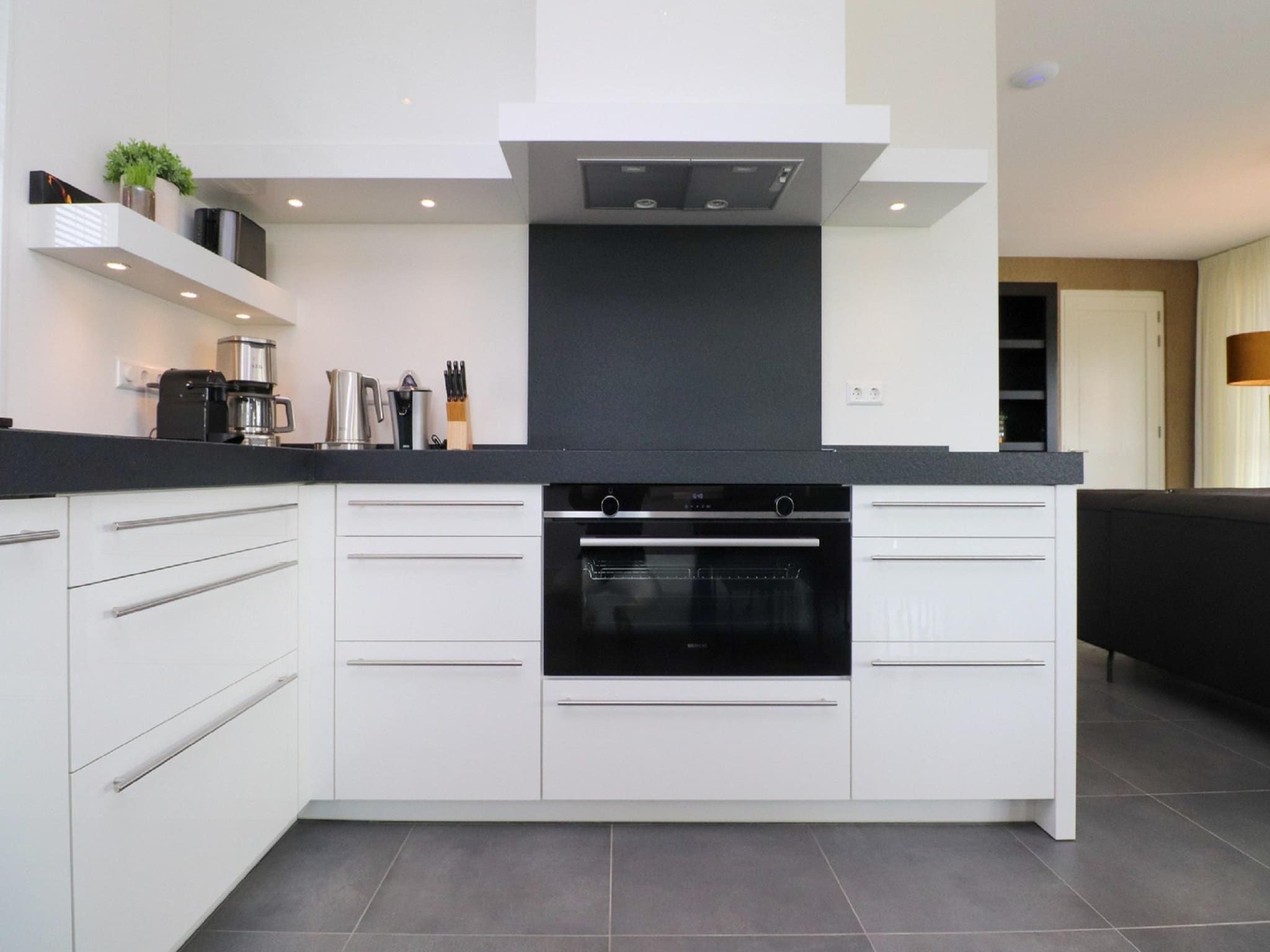 De keuken van Friese Meren Villa's 20 in Delfstrahuizen