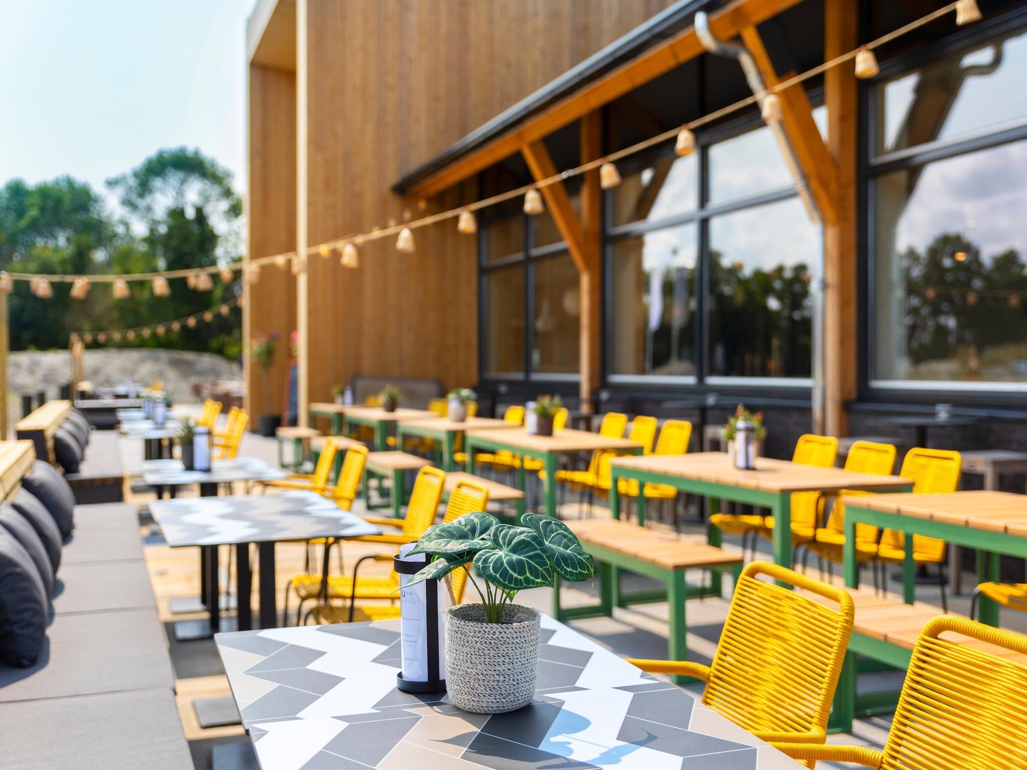 Parkfaciliteiten bij Resort Nieuwvliet-Bad 9 in Nieuwvliet