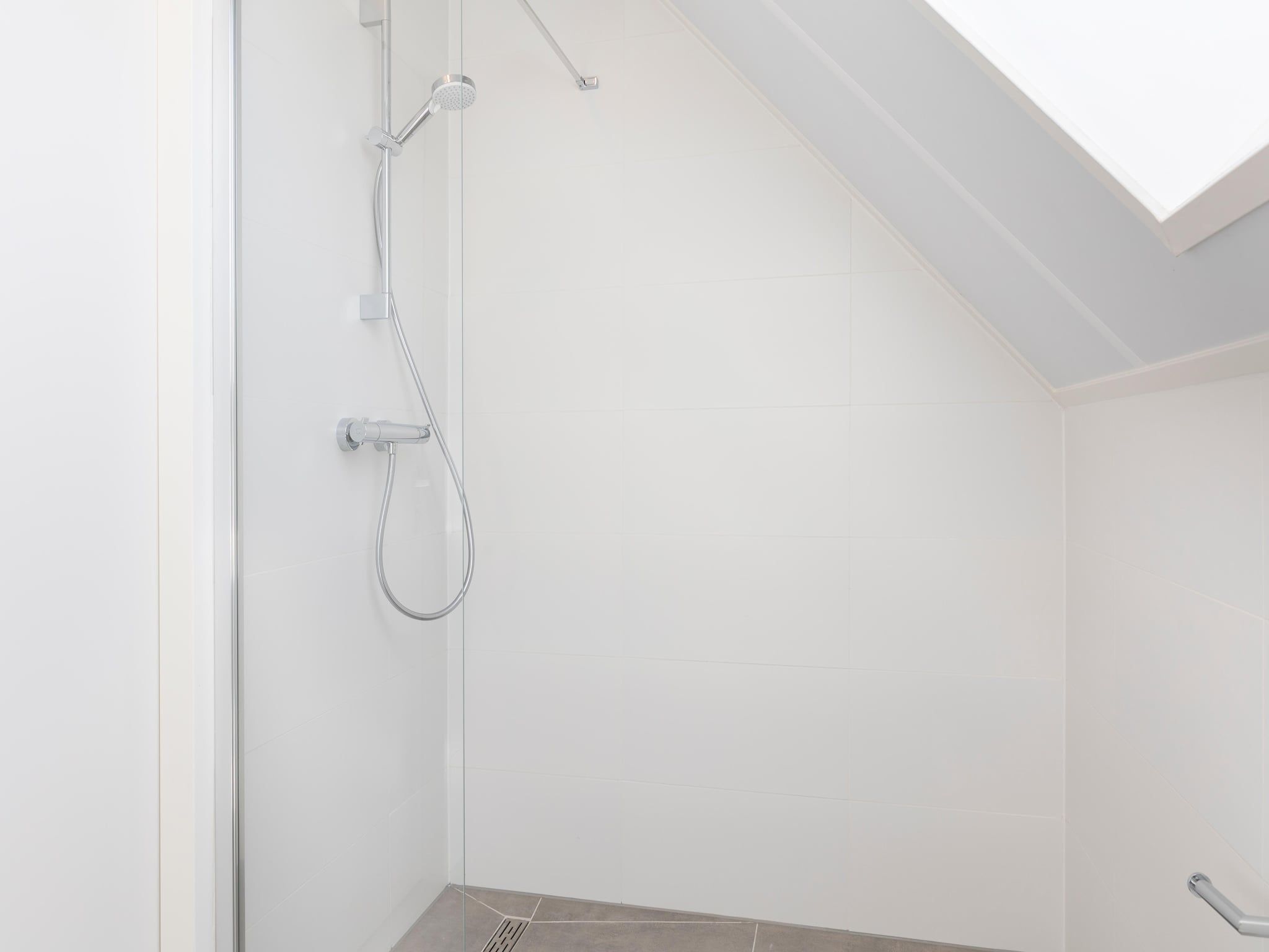 De badkamer van Resort Nieuwvliet-Bad 12 in Nieuwvliet