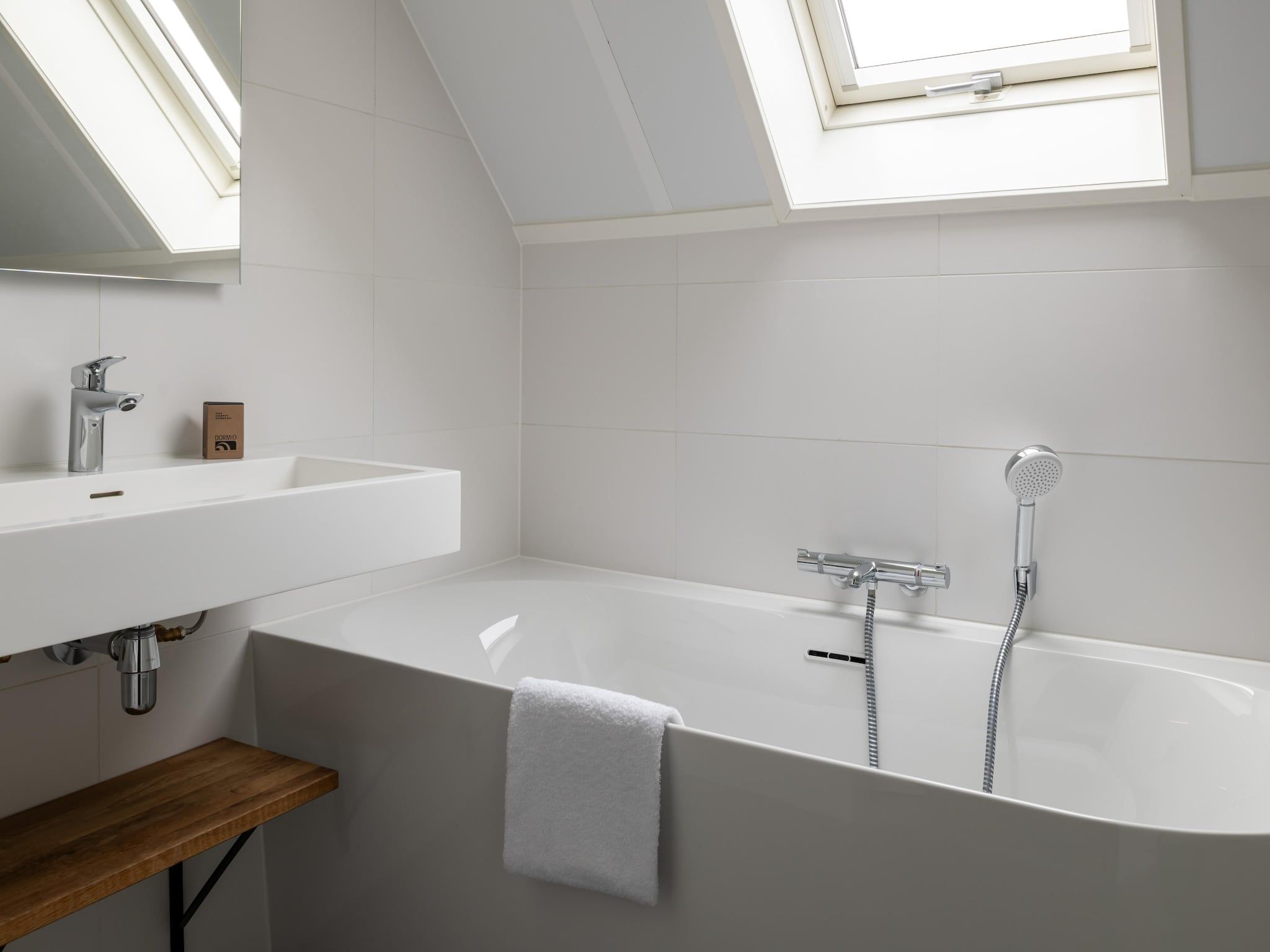 De badkamer van Resort Nieuwvliet-Bad 15 in Nieuwvliet