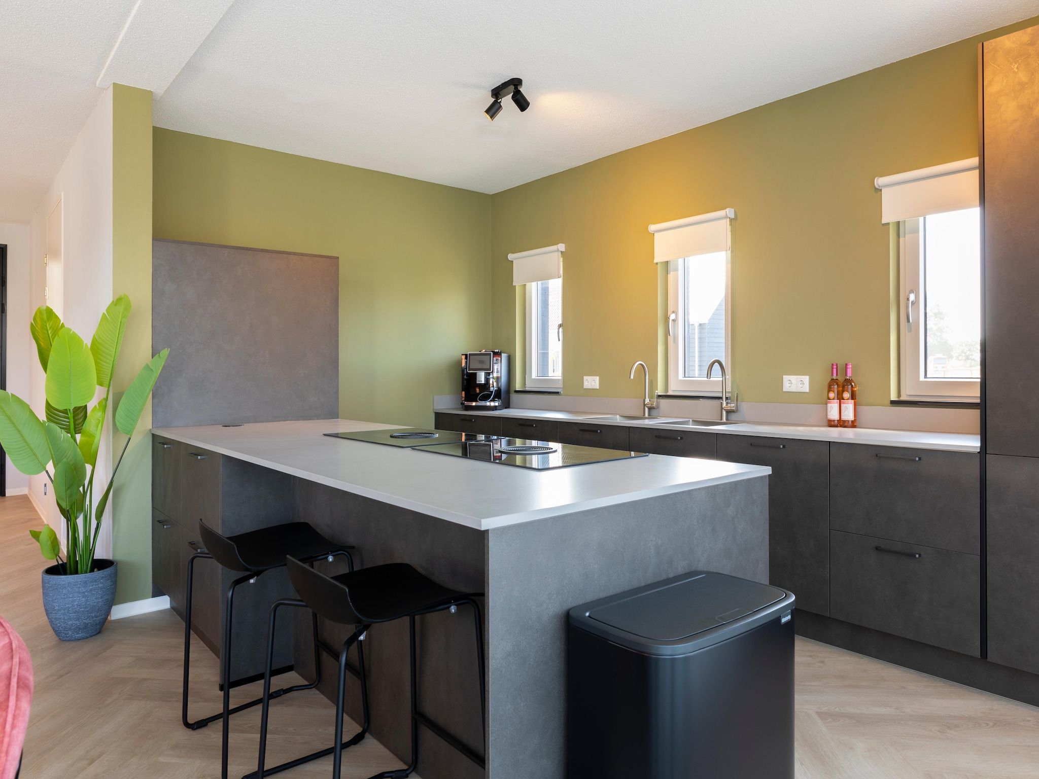 De keuken van Resort Nieuwvliet-Bad 19 in Nieuwvliet