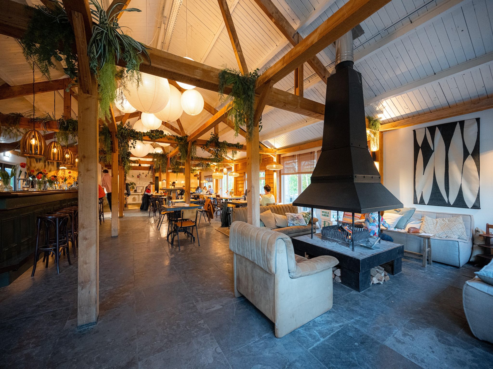 Parkfaciliteiten bij Resort de Parel 11 in Zeewolde