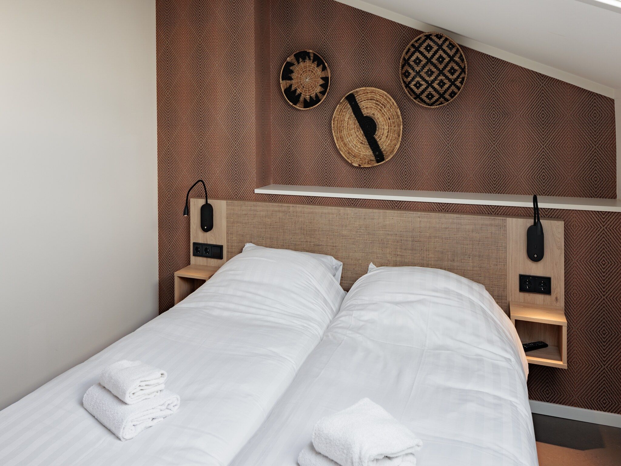 Een slaapkamer van Duinresort Dunimar 5 in Noordwijkerhout