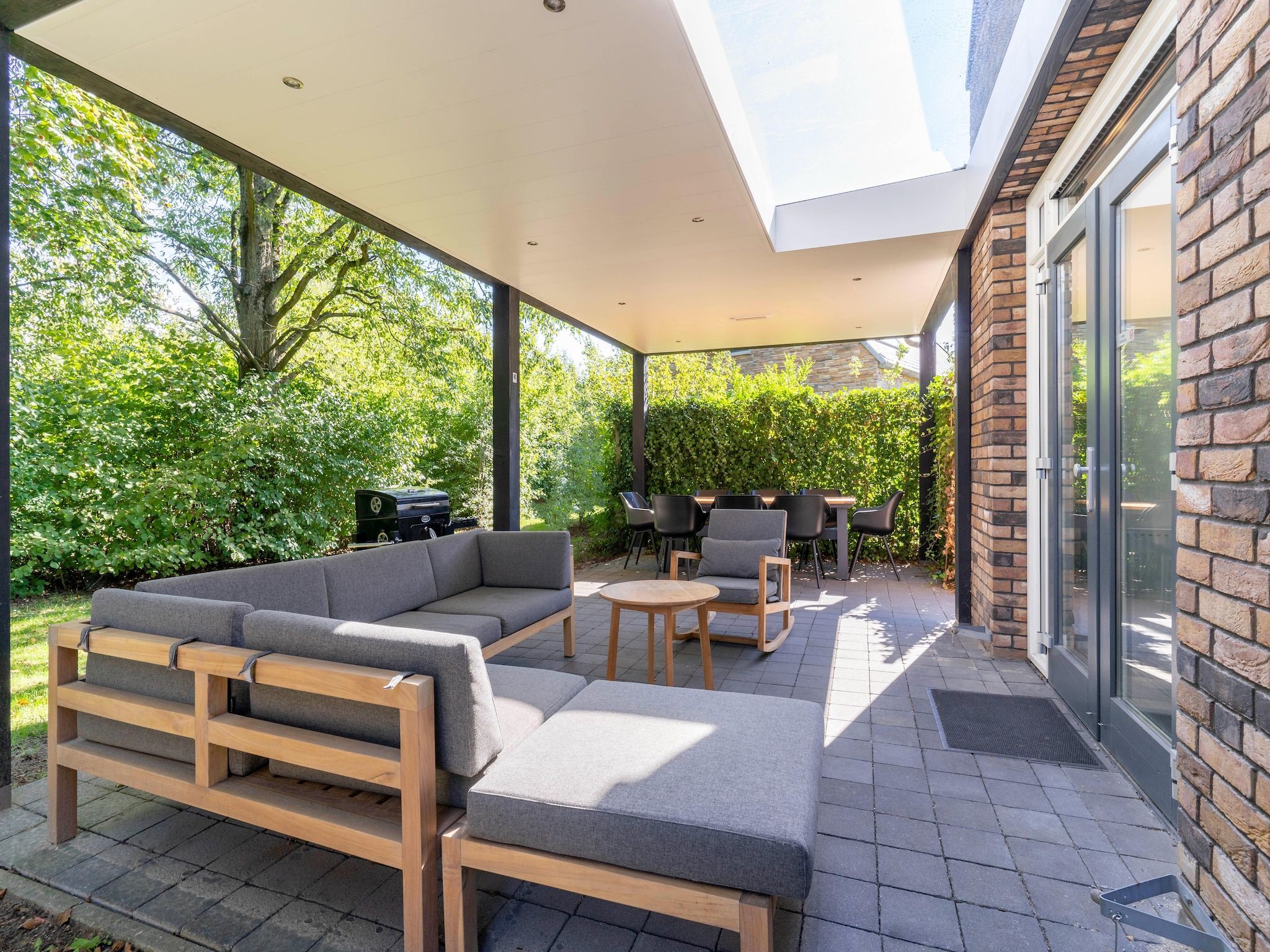 Het terras van Resort Maastricht 41 in Maastricht