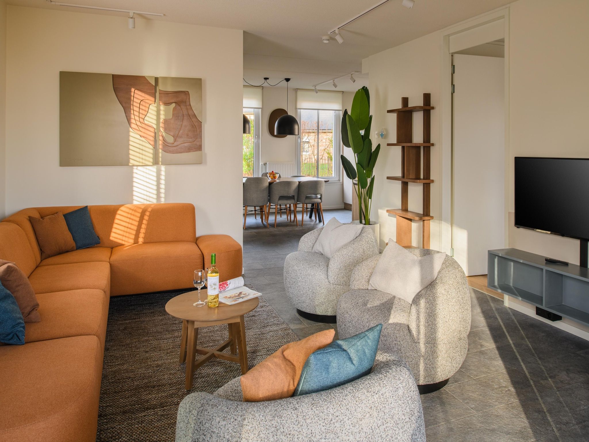 De woonkamer van Resort Maastricht 41 in Maastricht