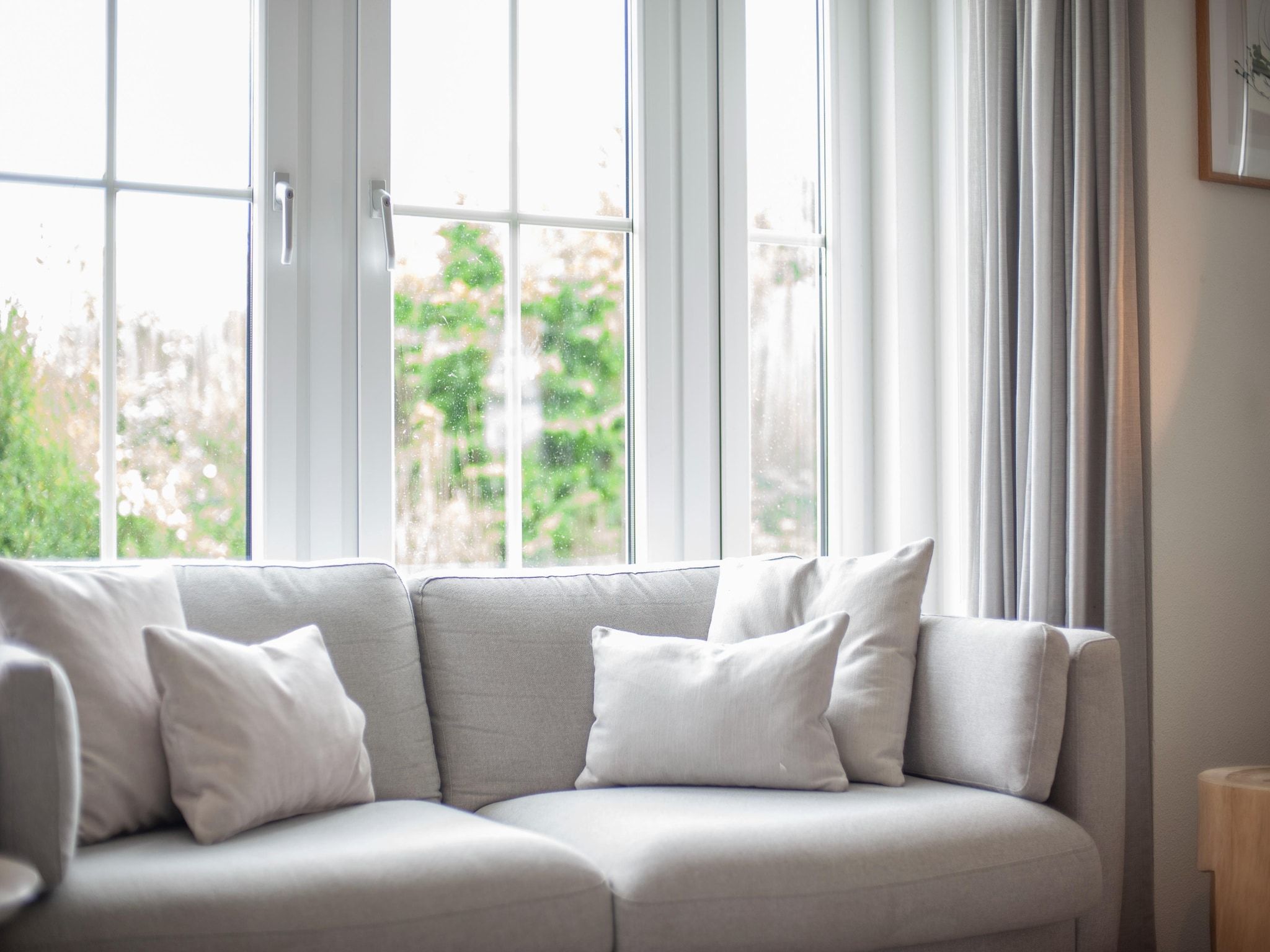 De woonkamer van Noordzee Résidence Cadzand-Bad 10 in Cadzand-Bad