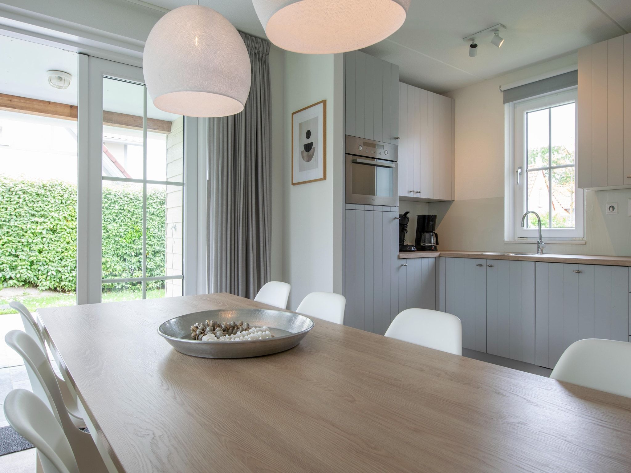 De keuken van Noordzee Résidence Cadzand-Bad 10 in Cadzand-Bad