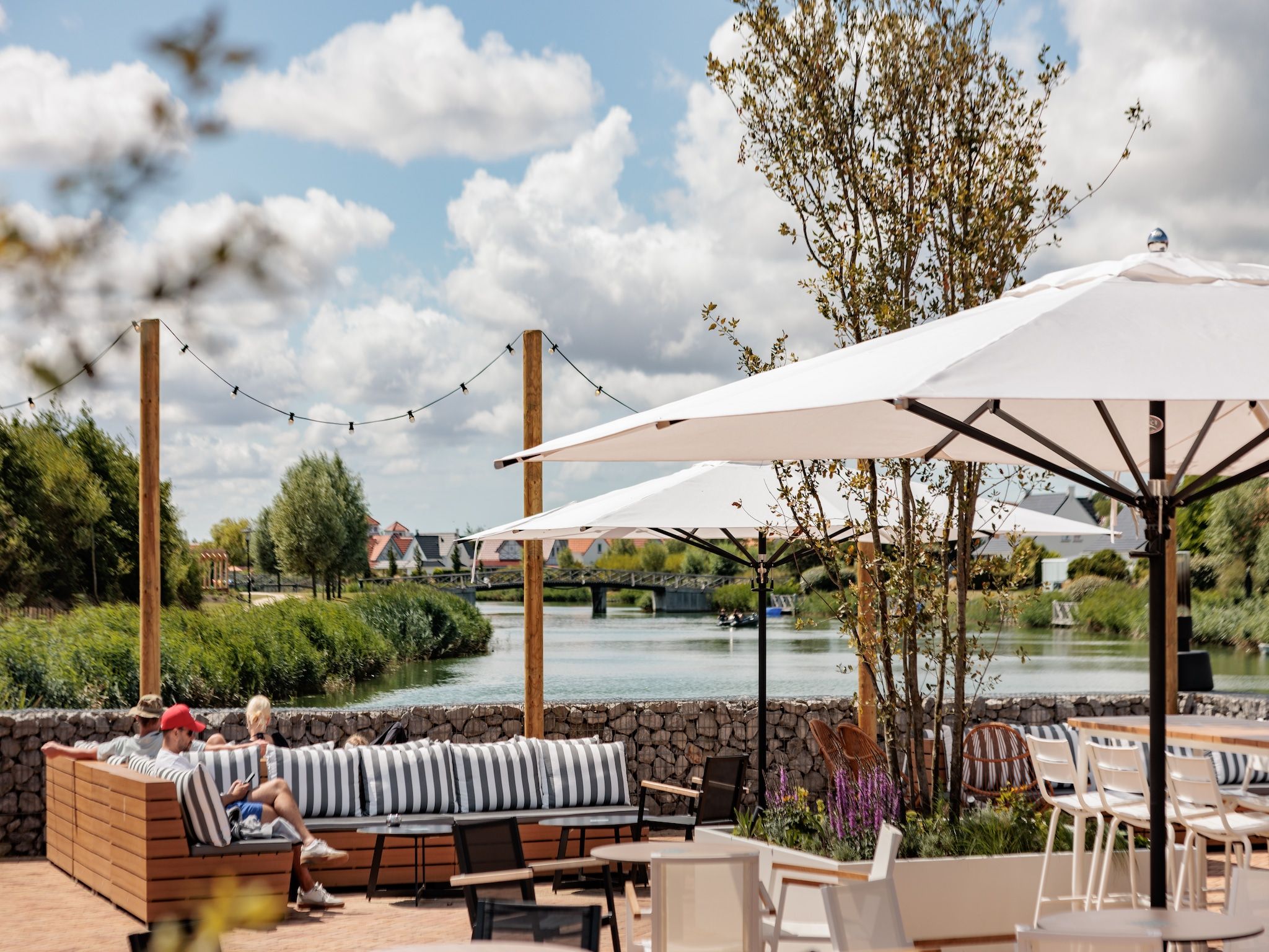 Parkfaciliteiten bij Noordzee Résidence Cadzand-Bad 10 in Cadzand-Bad