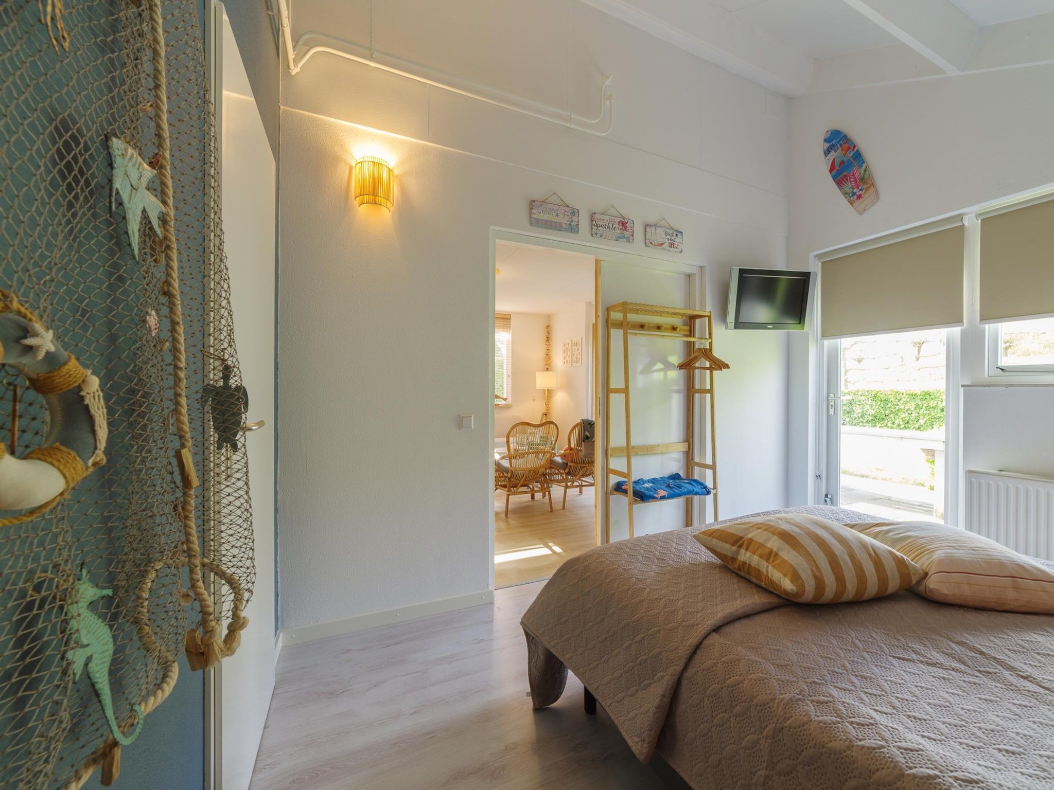 Een slaapkamer van Villapark De Oesterbaai 68 in Wemeldinge