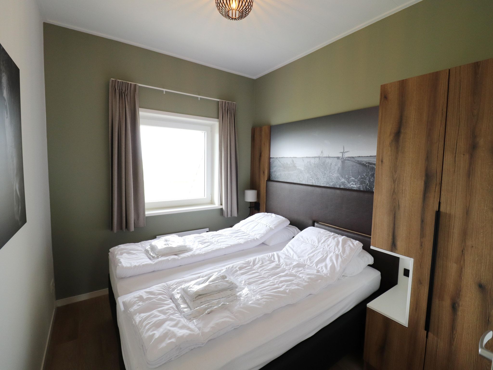 Een slaapkamer van Friese Villa in Leons in Leons