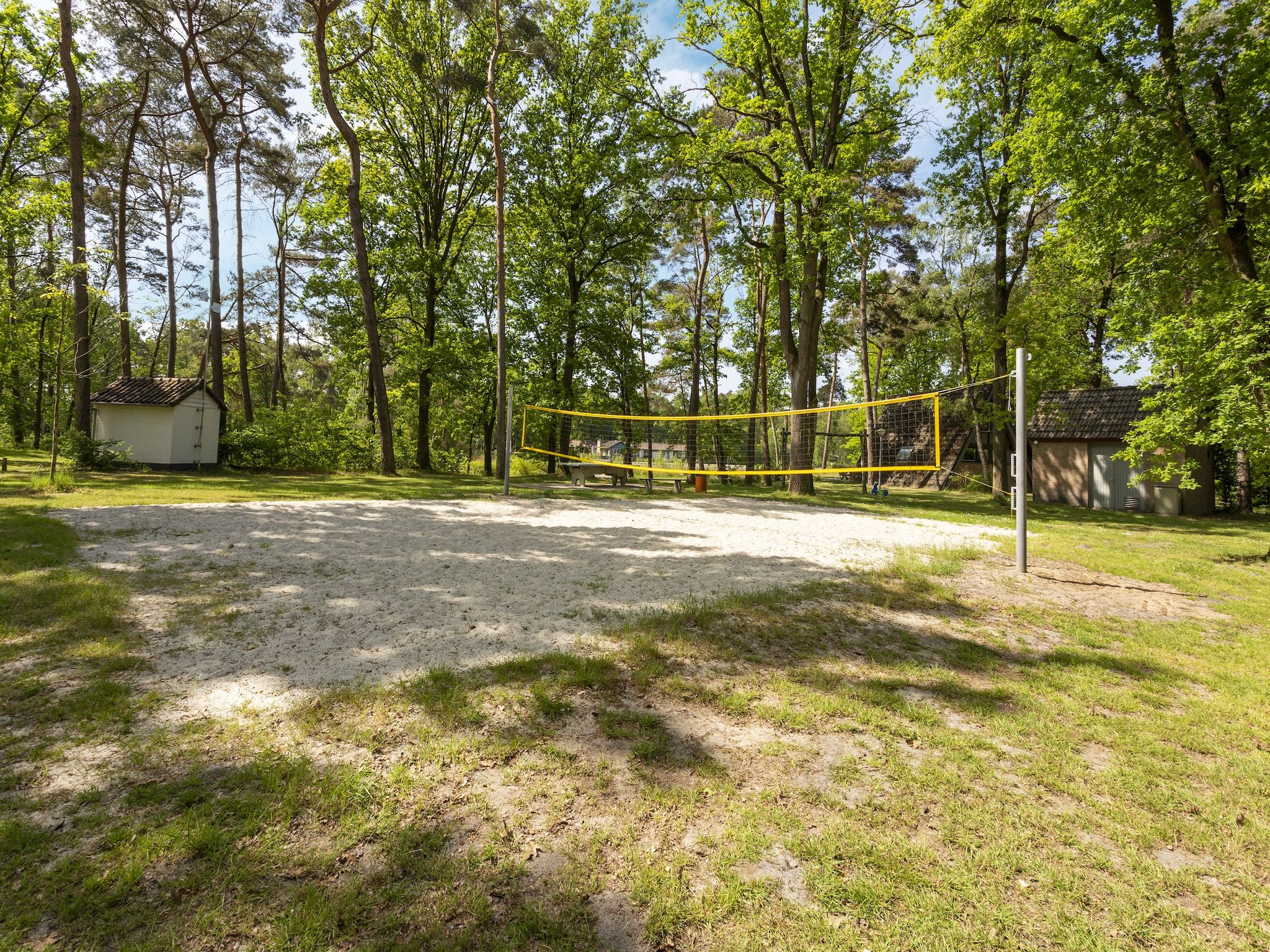 Parkfaciliteiten bij Combi bungalow Vosseven 84 & 85 in Stramproy