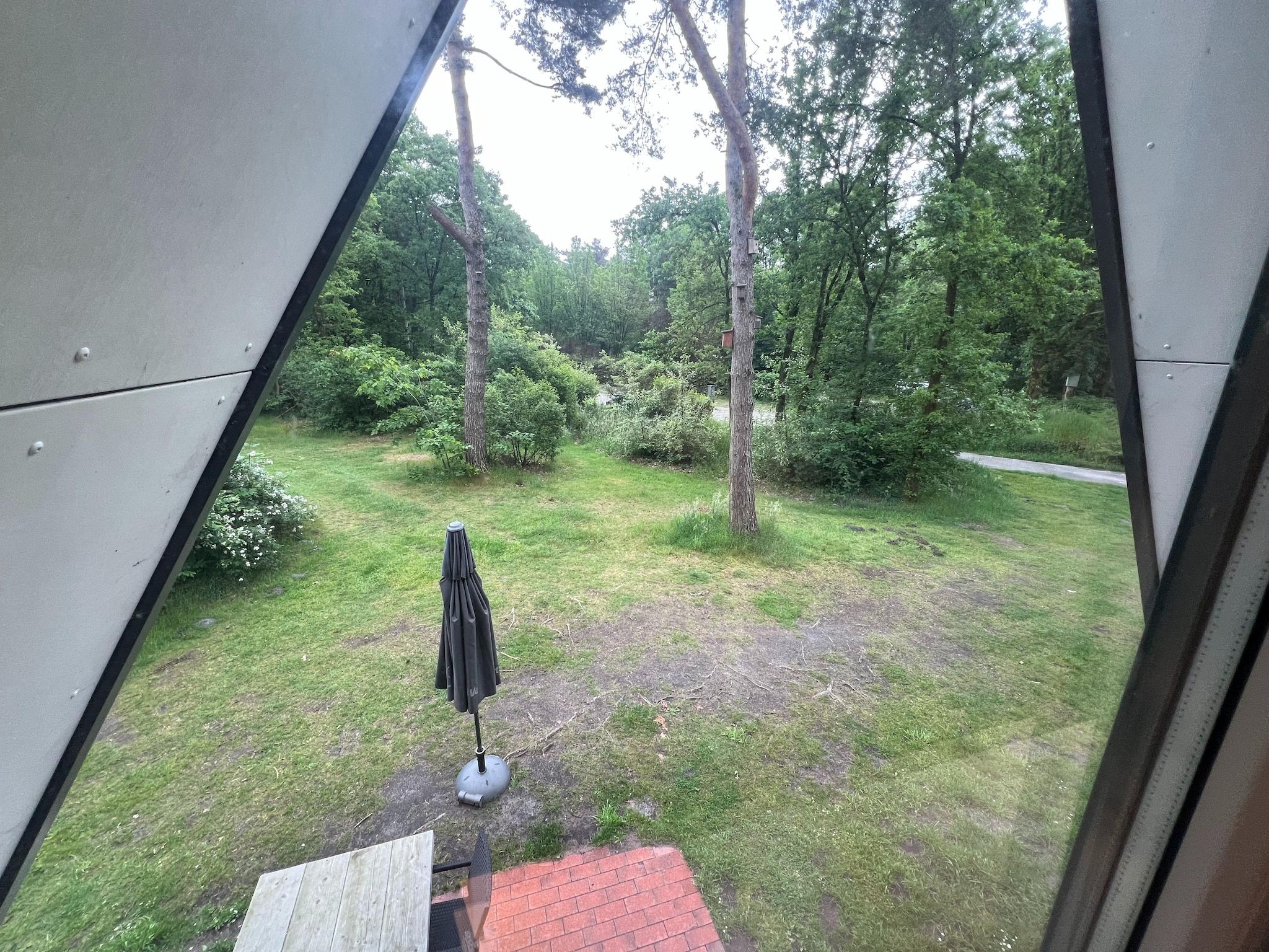 Het uitzicht vanaf Combi bungalow Vosseven 84 & 85 in Stramproy