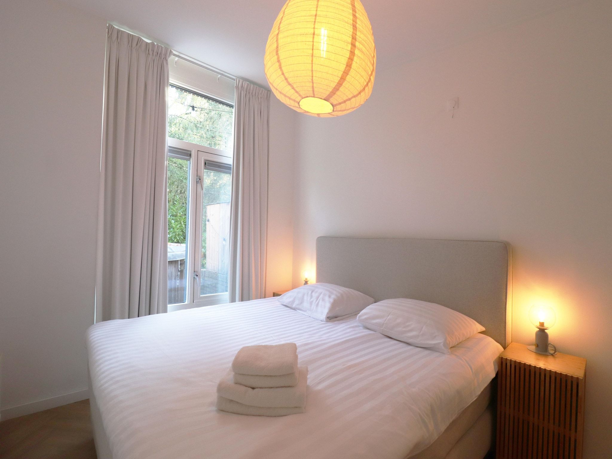 Een slaapkamer van Duo Suite wellness in Zelhem