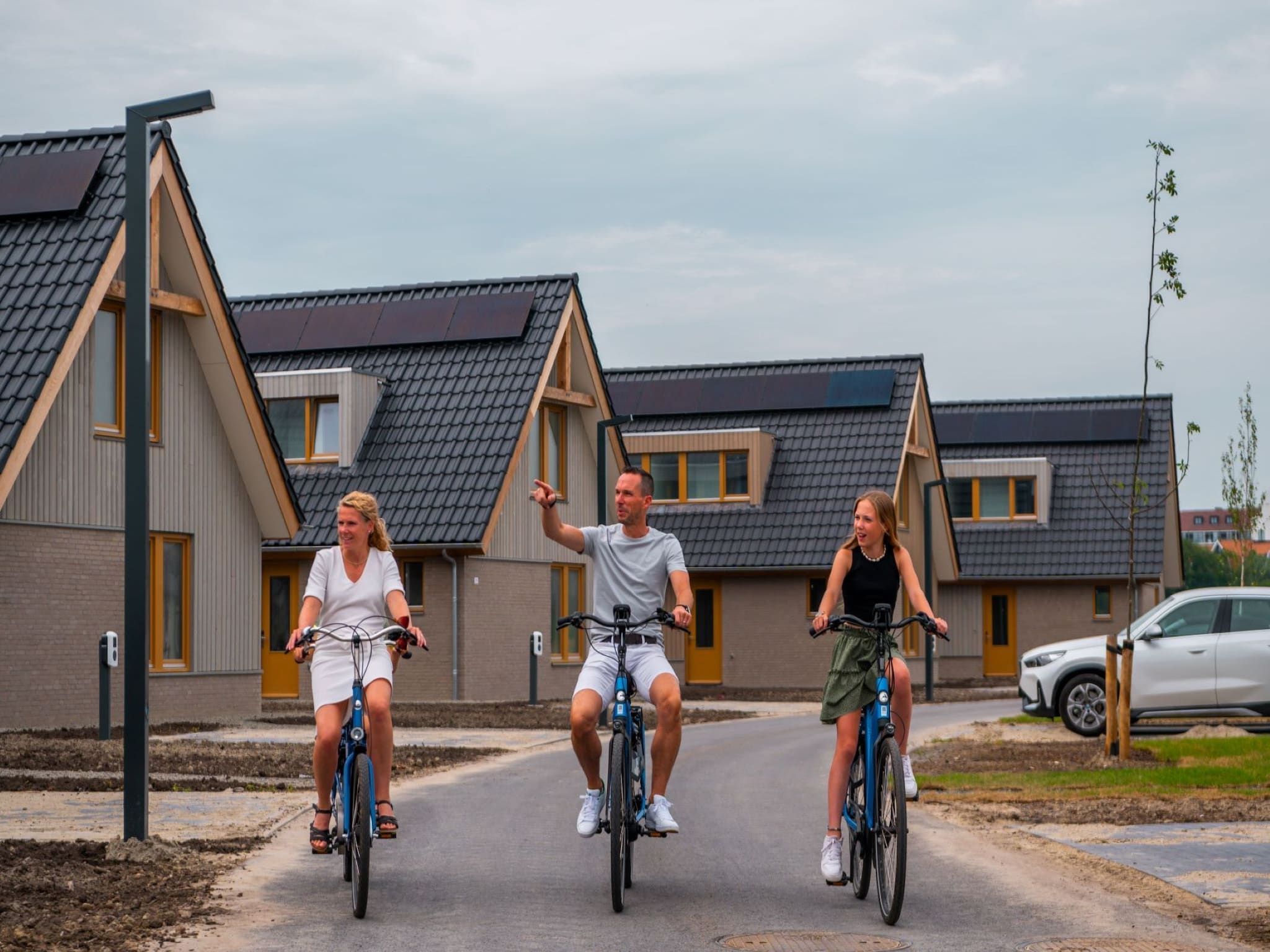Parkfaciliteiten bij Resort Cadzand 3 in Cadzand