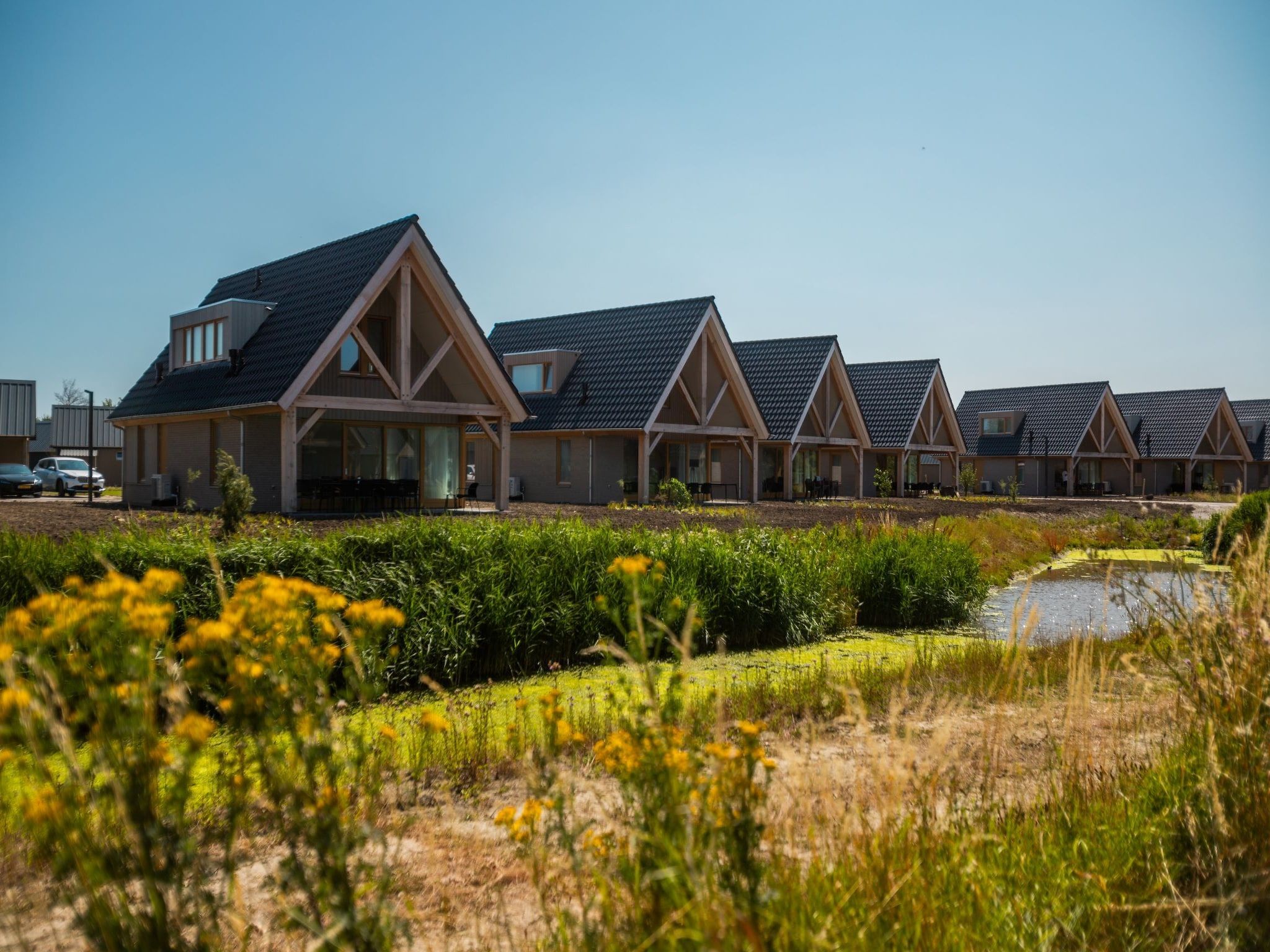 De buitenkant van Resort Cadzand 3 in Cadzand