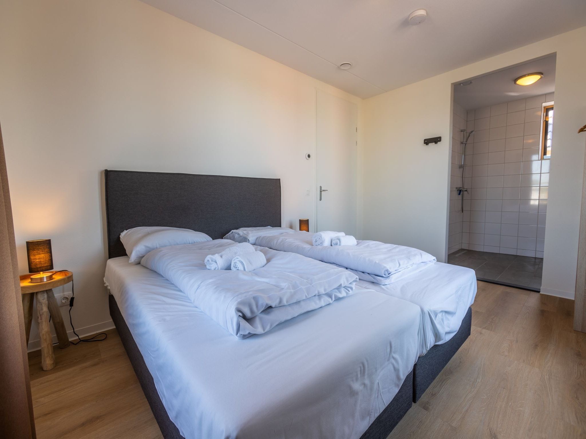 Een slaapkamer van Resort Cadzand 3 in Cadzand