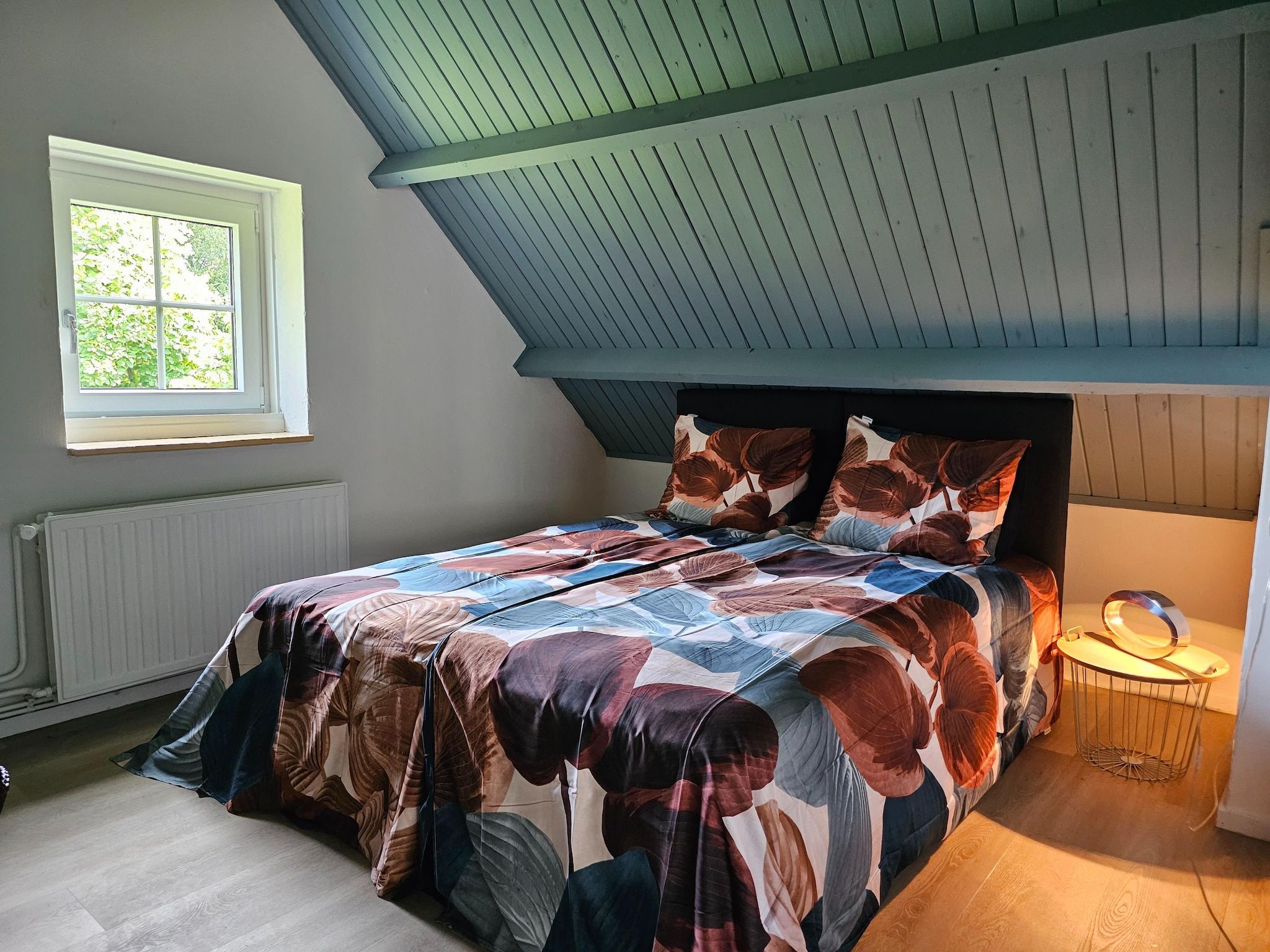 Een slaapkamer van Dorpswoning Het Tolhuis in Leende