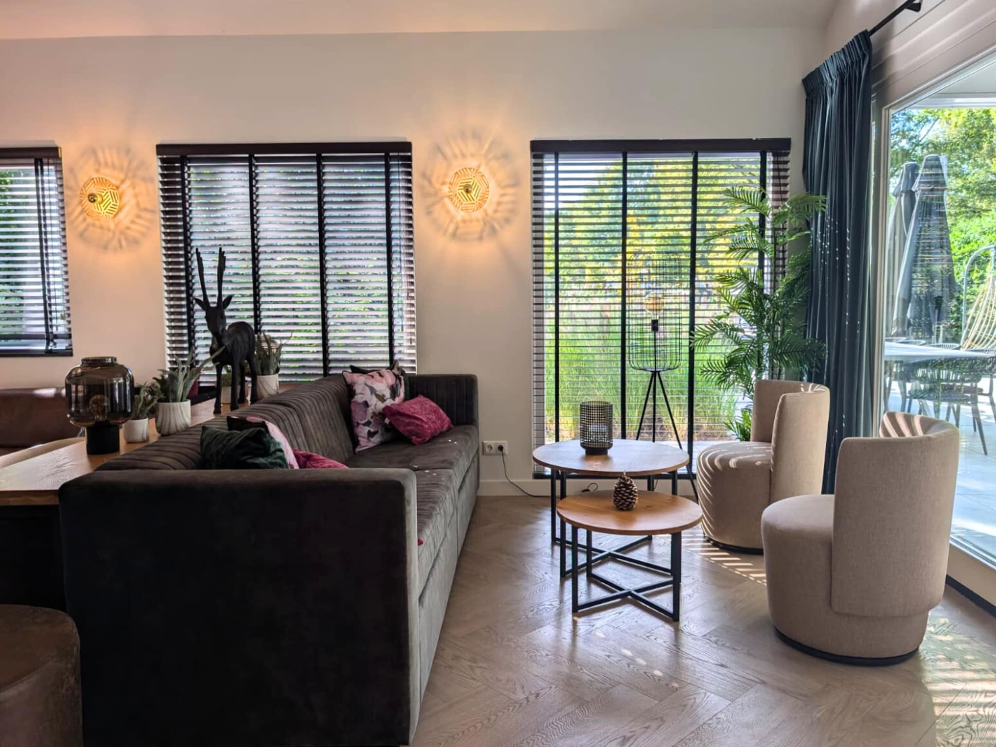 De woonkamer van Vakantiepark Latour 7 in Oirschot