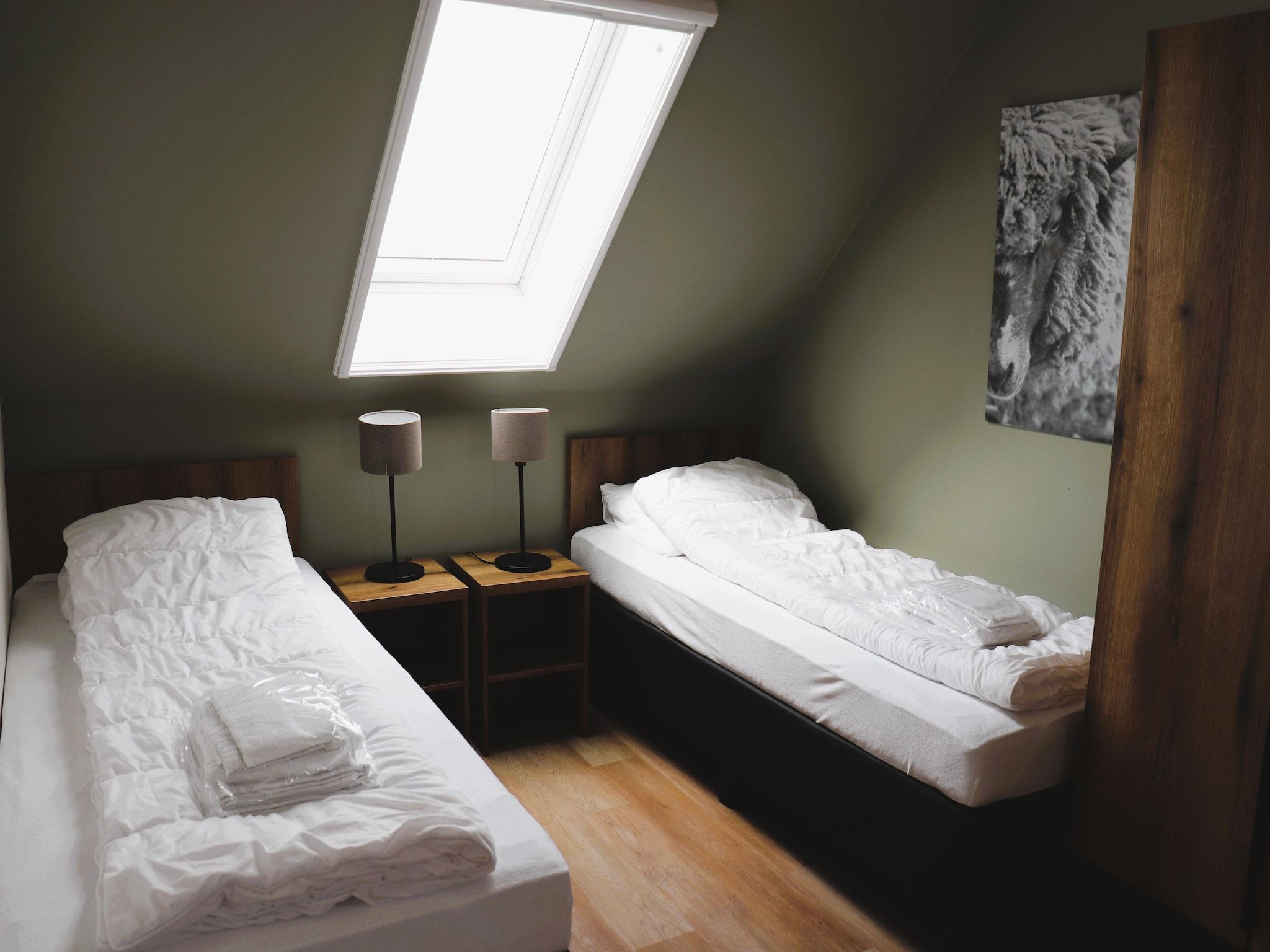 Een slaapkamer van 20 persoons villa in Leons