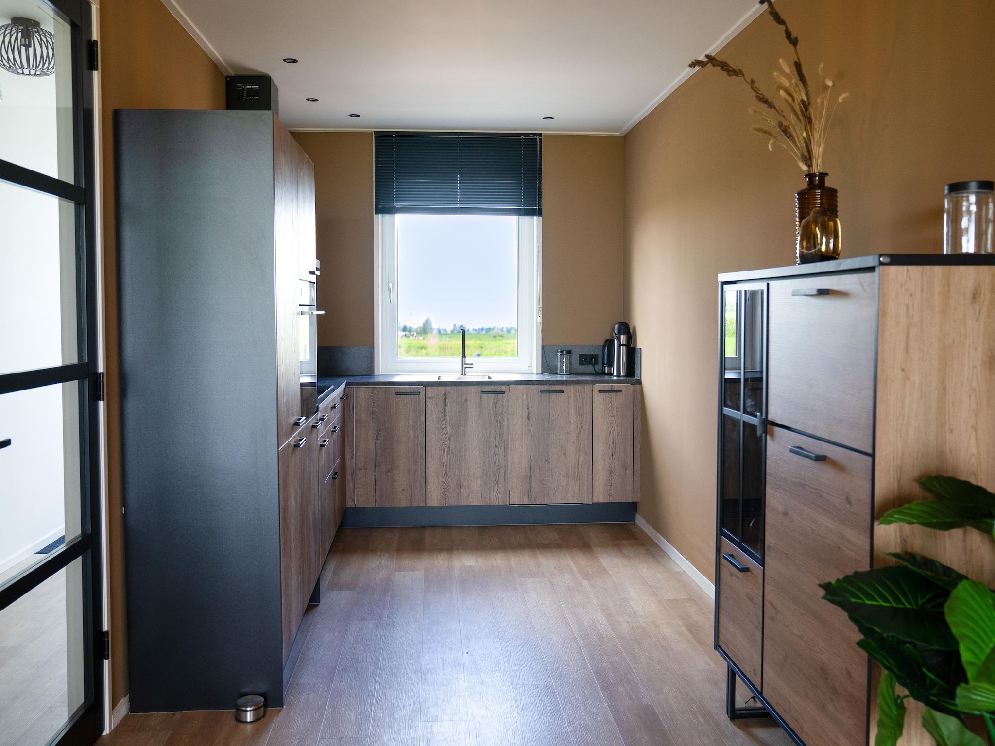 De keuken van 20 persoons villa in Leons