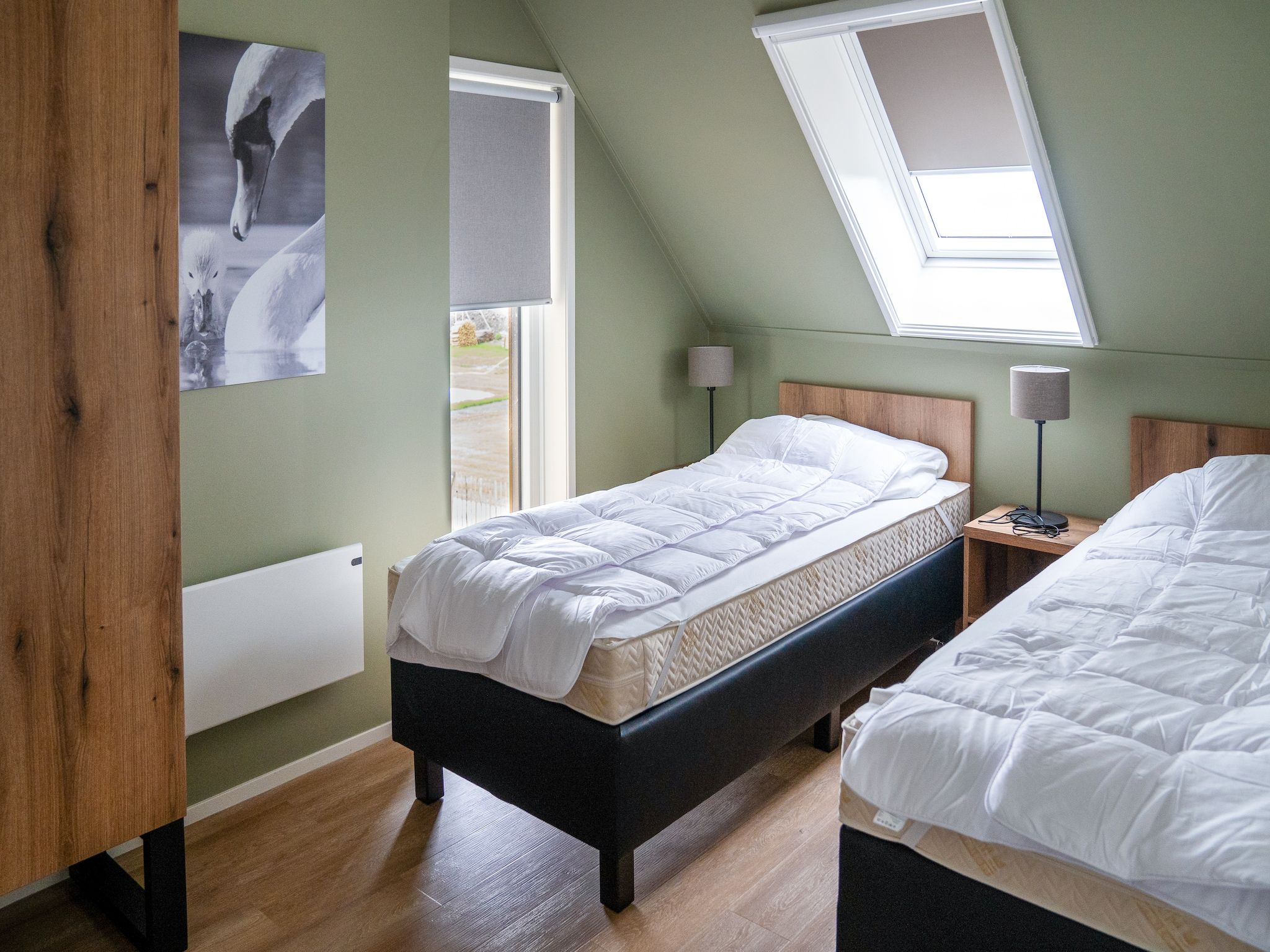 Een slaapkamer van 20 persoons villa in Leons