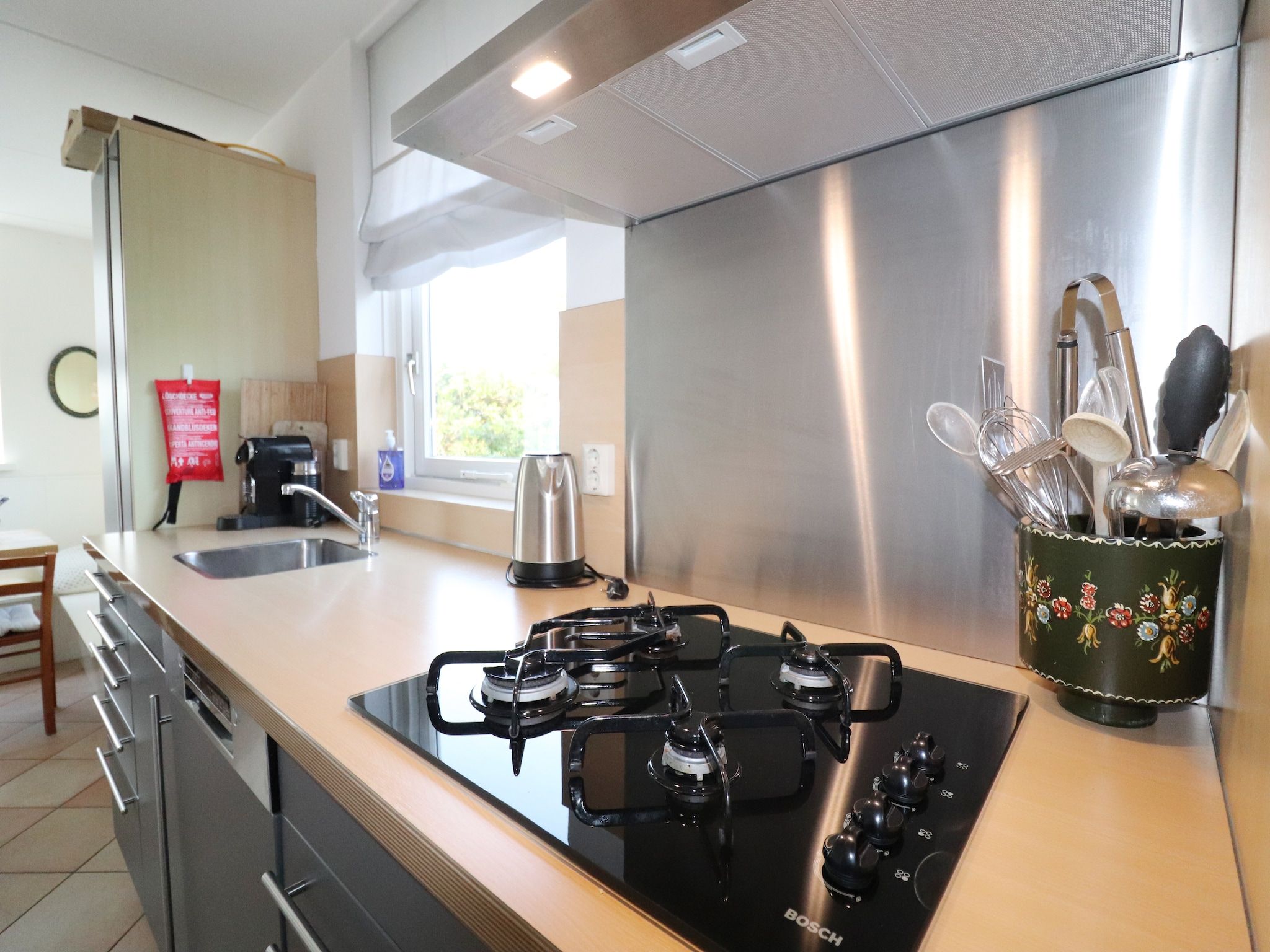 De keuken van De Wetterkant in Grou