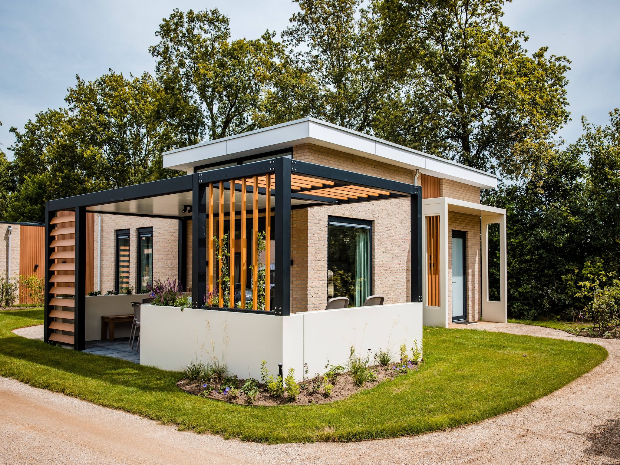 De buitenkant van Steenpatrijs 17-06 in Voorthuizen