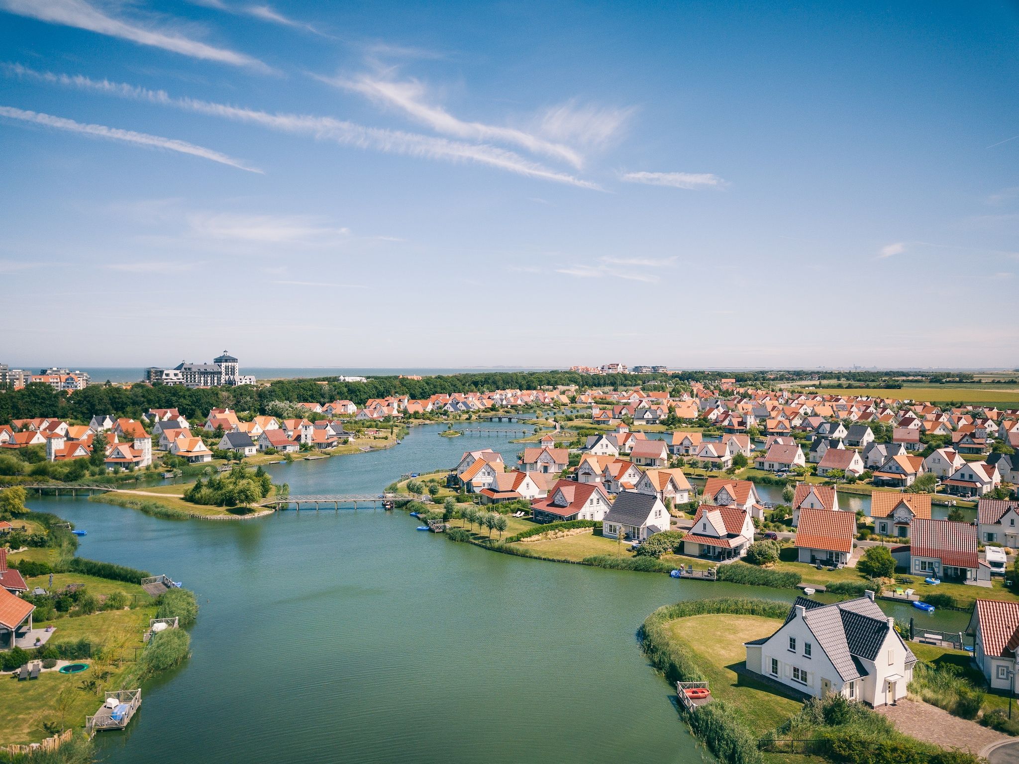 De buitenkant van Noordzee Résidence Cadzand-Bad 35 in Cadzand-Bad