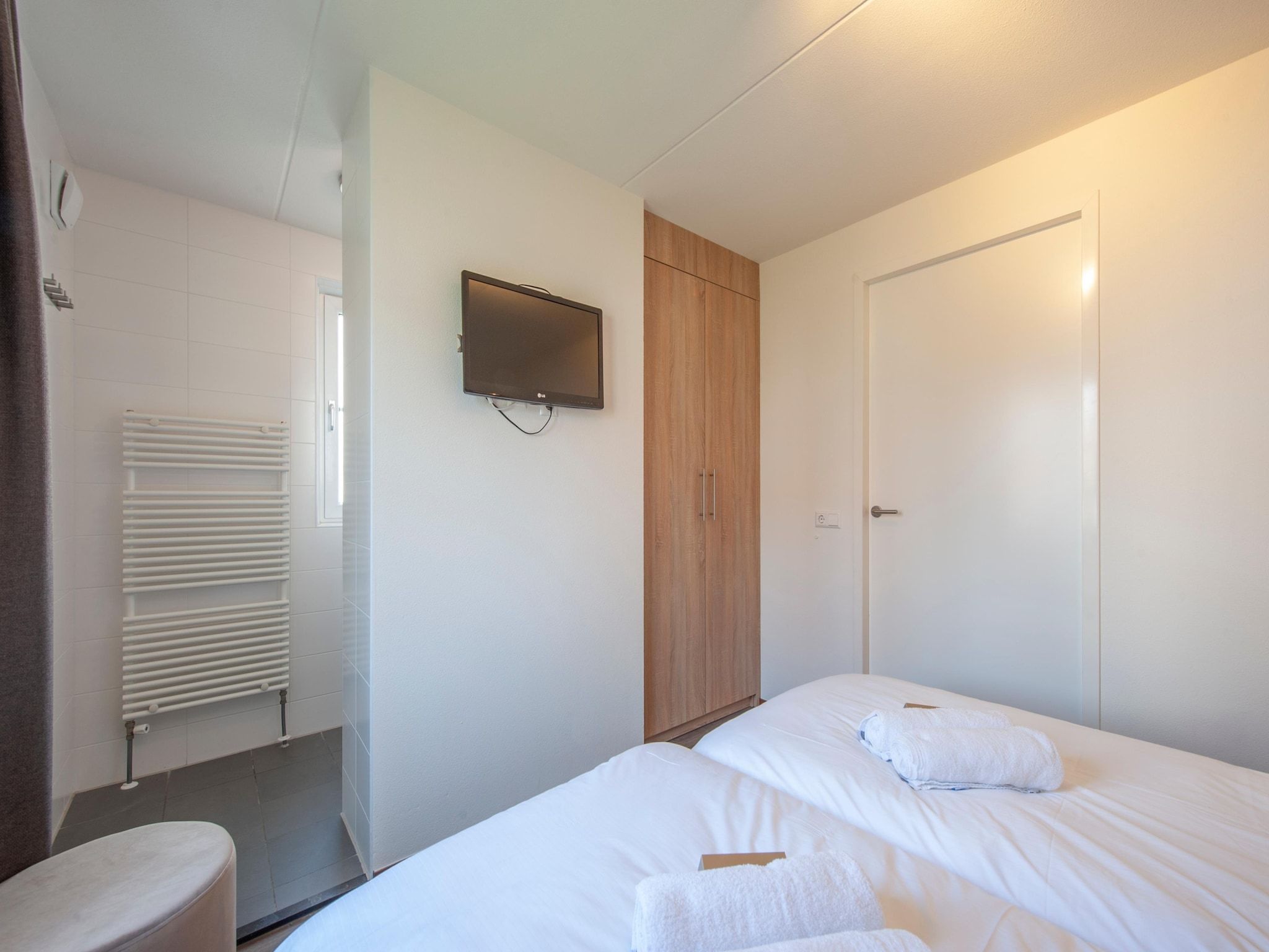 Een slaapkamer van Noordzee Résidence Cadzand-Bad 36 in Cadzand-Bad