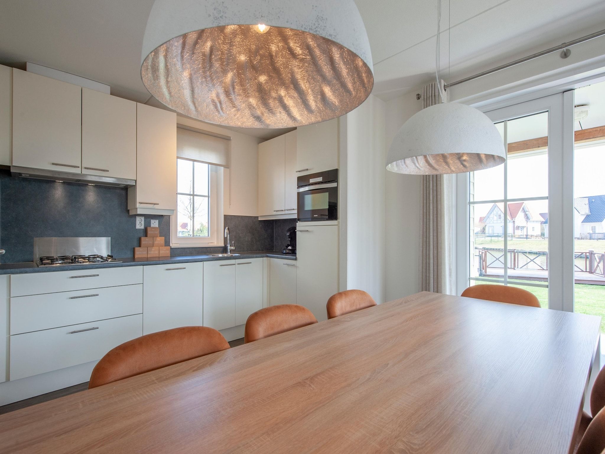 De keuken van Noordzee Résidence Cadzand-Bad 36 in Cadzand-Bad