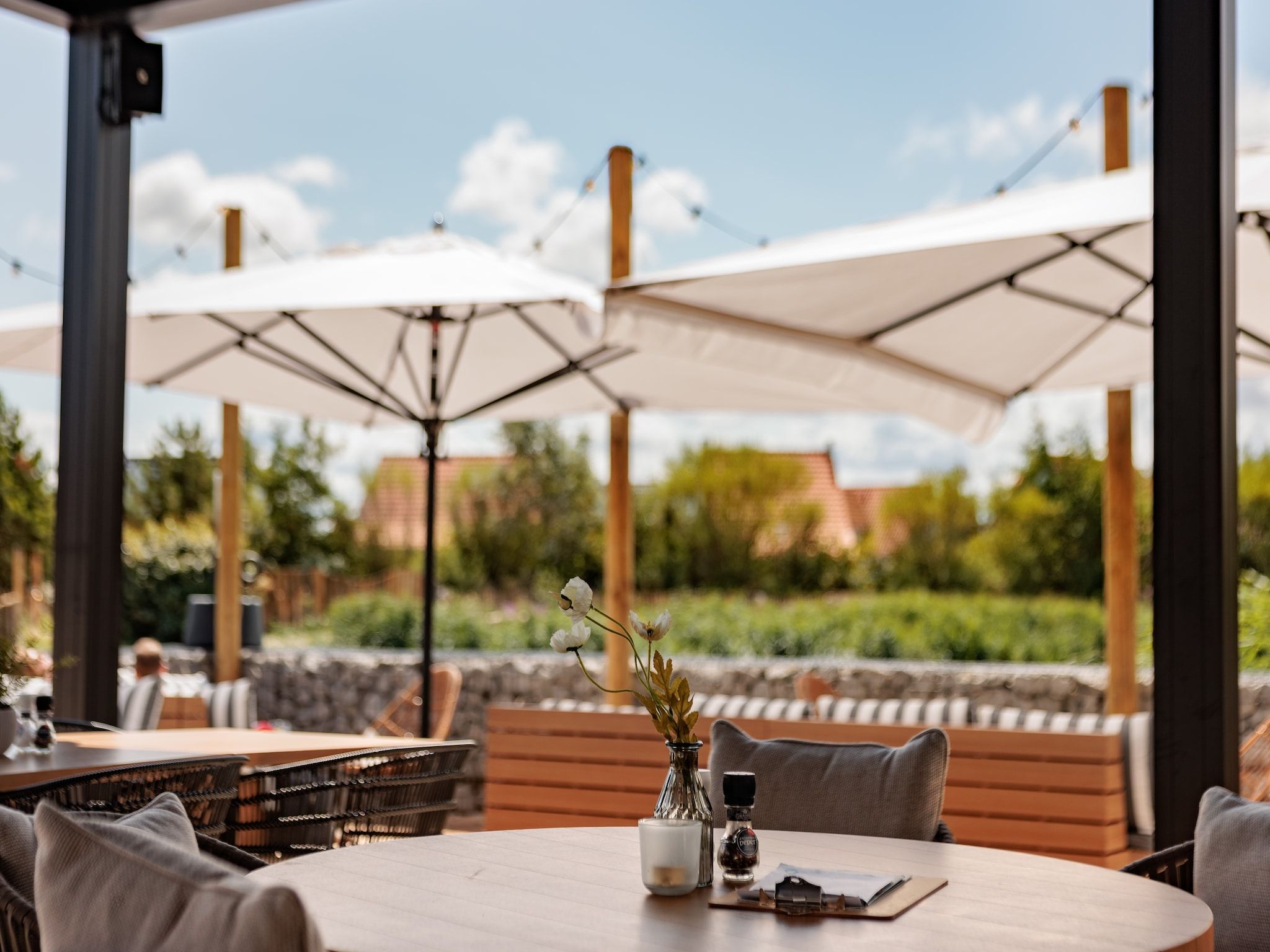 Parkfaciliteiten bij Noordzee Résidence Cadzand-Bad 38 in Cadzand-Bad