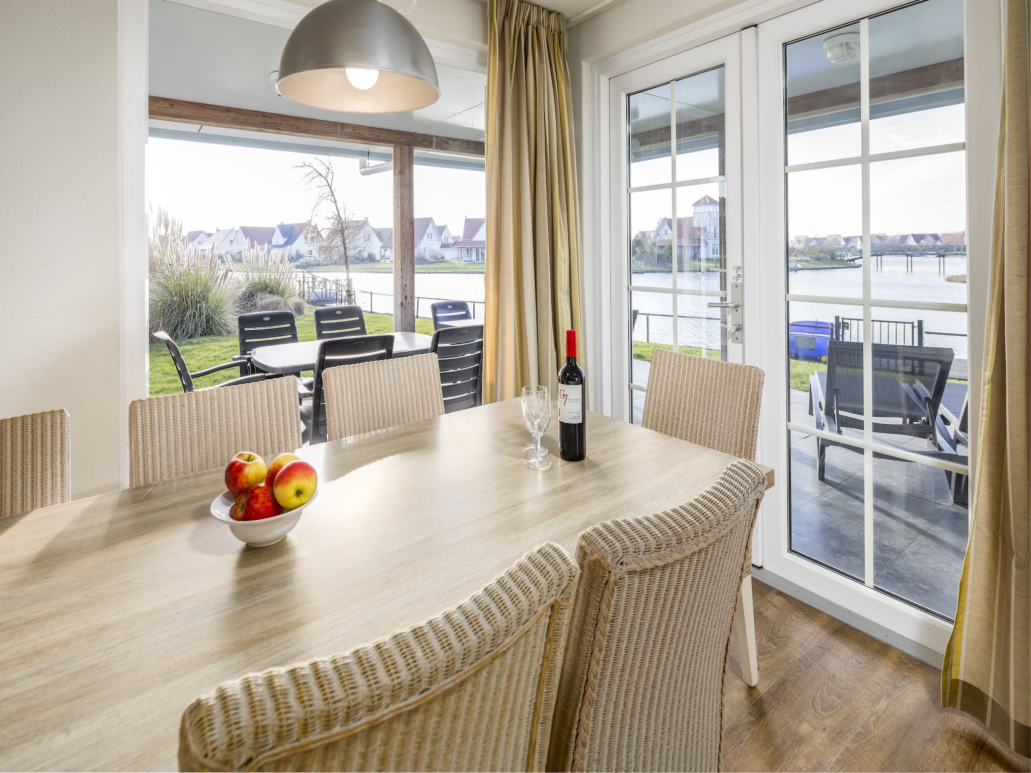 De woonkamer van Noordzee Résidence Cadzand-Bad 38 in Cadzand-Bad