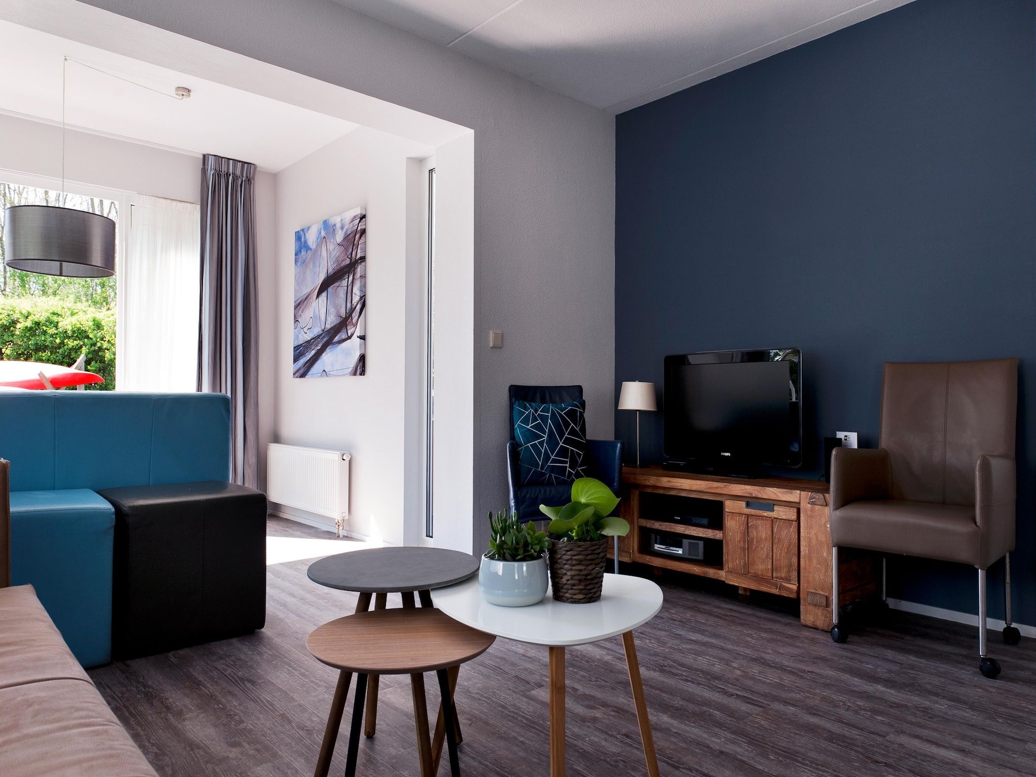 De keuken van Grand Tolve Wellness de luxe met sauna buitenspa in Earnewald