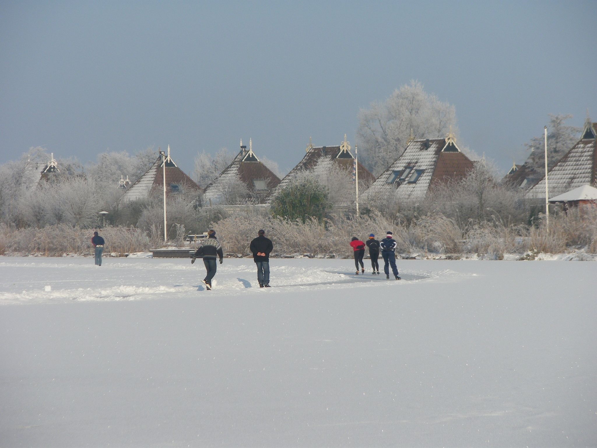 De omgeving van Grand Tolve Wellness de luxe met sauna buitenspa in Earnewald