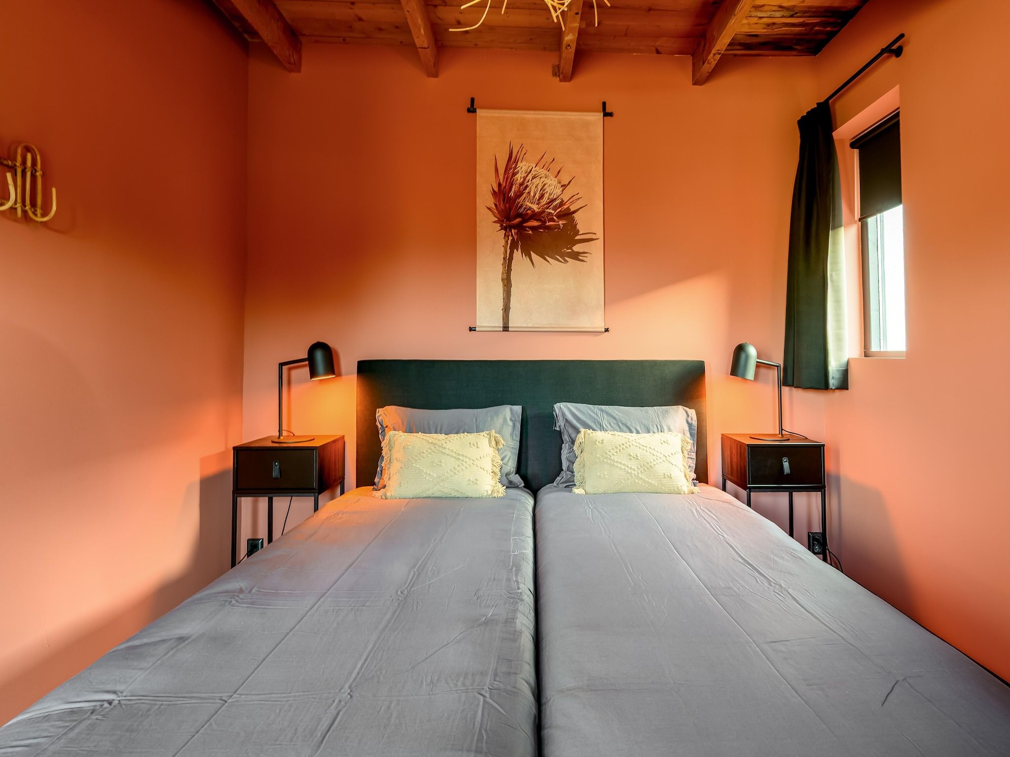 Een slaapkamer van Loft Loopuyt in Julianadorp