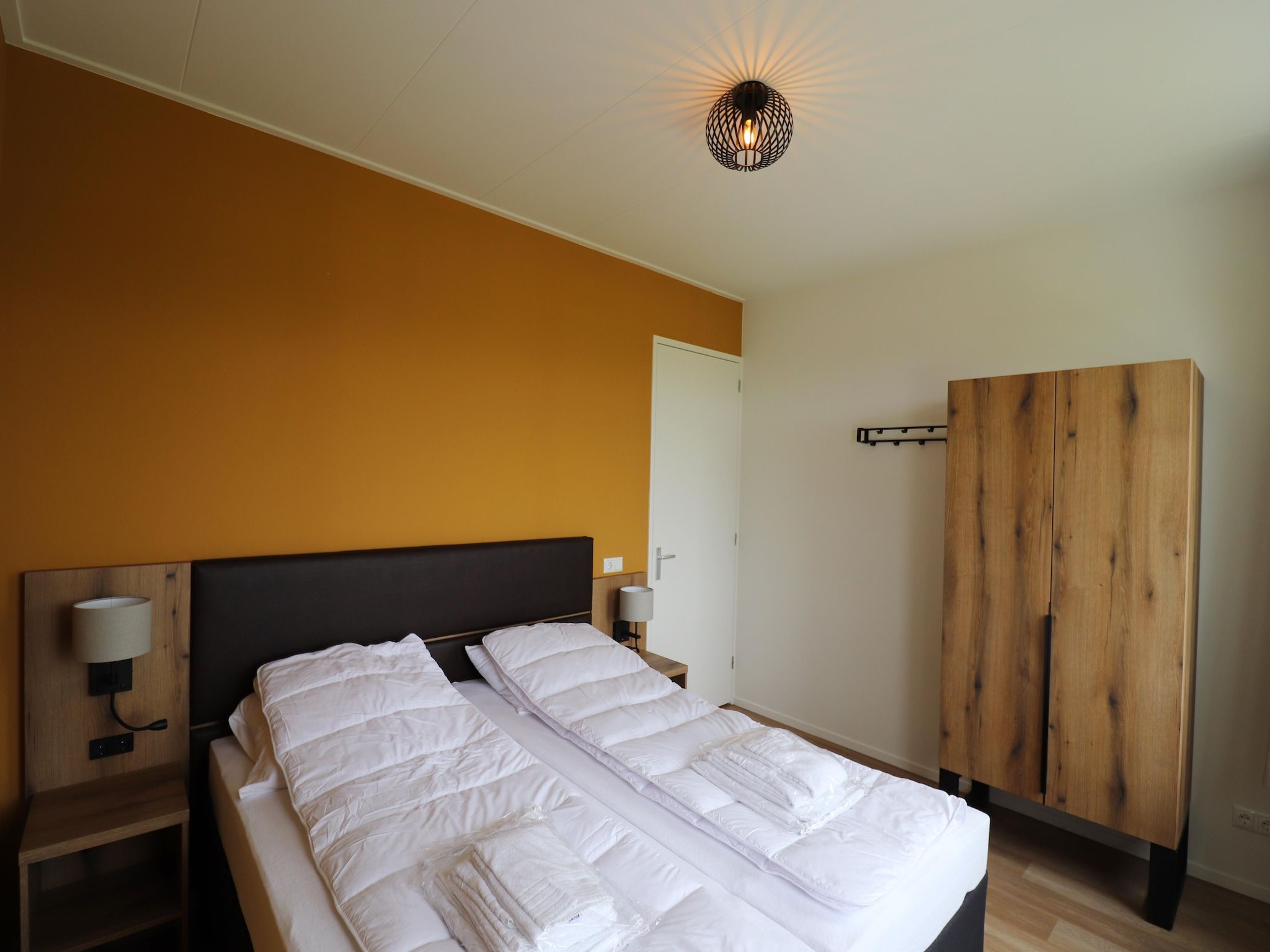 Een slaapkamer van Friese villa in Leons