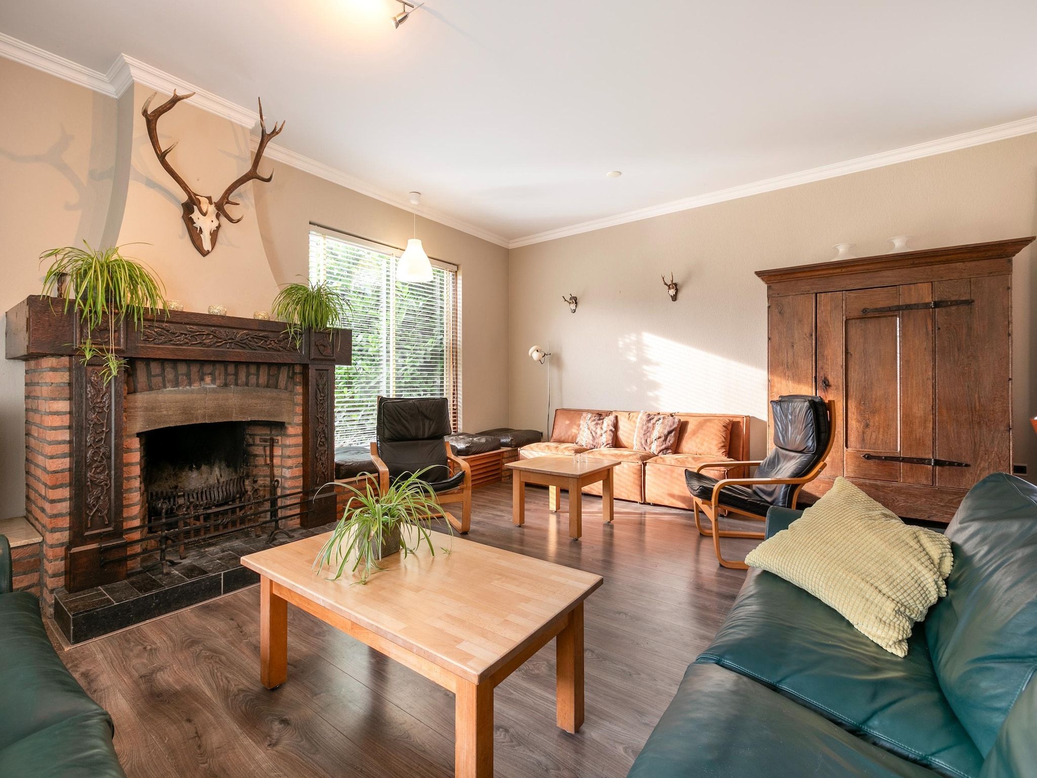 De woonkamer van Vakantiepark Herperduin 21 in Herpen