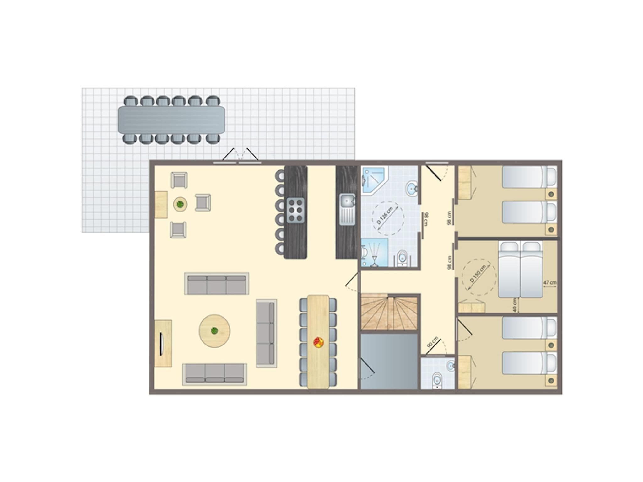 Voorzieningen bij Waterpark De Bloemert 3 in Midlaren