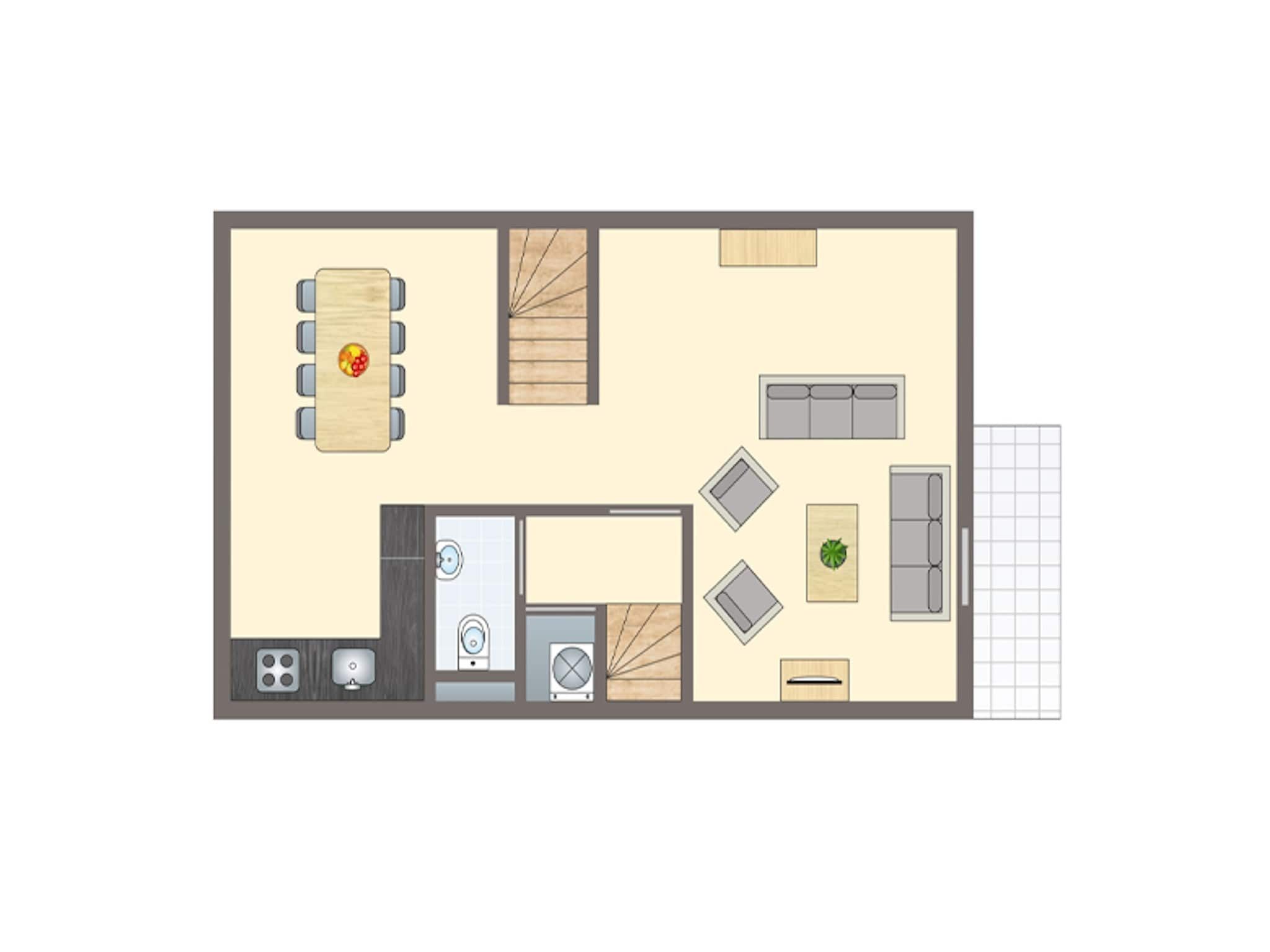Voorzieningen bij Parc Port Greve 21 in Brouwershaven
