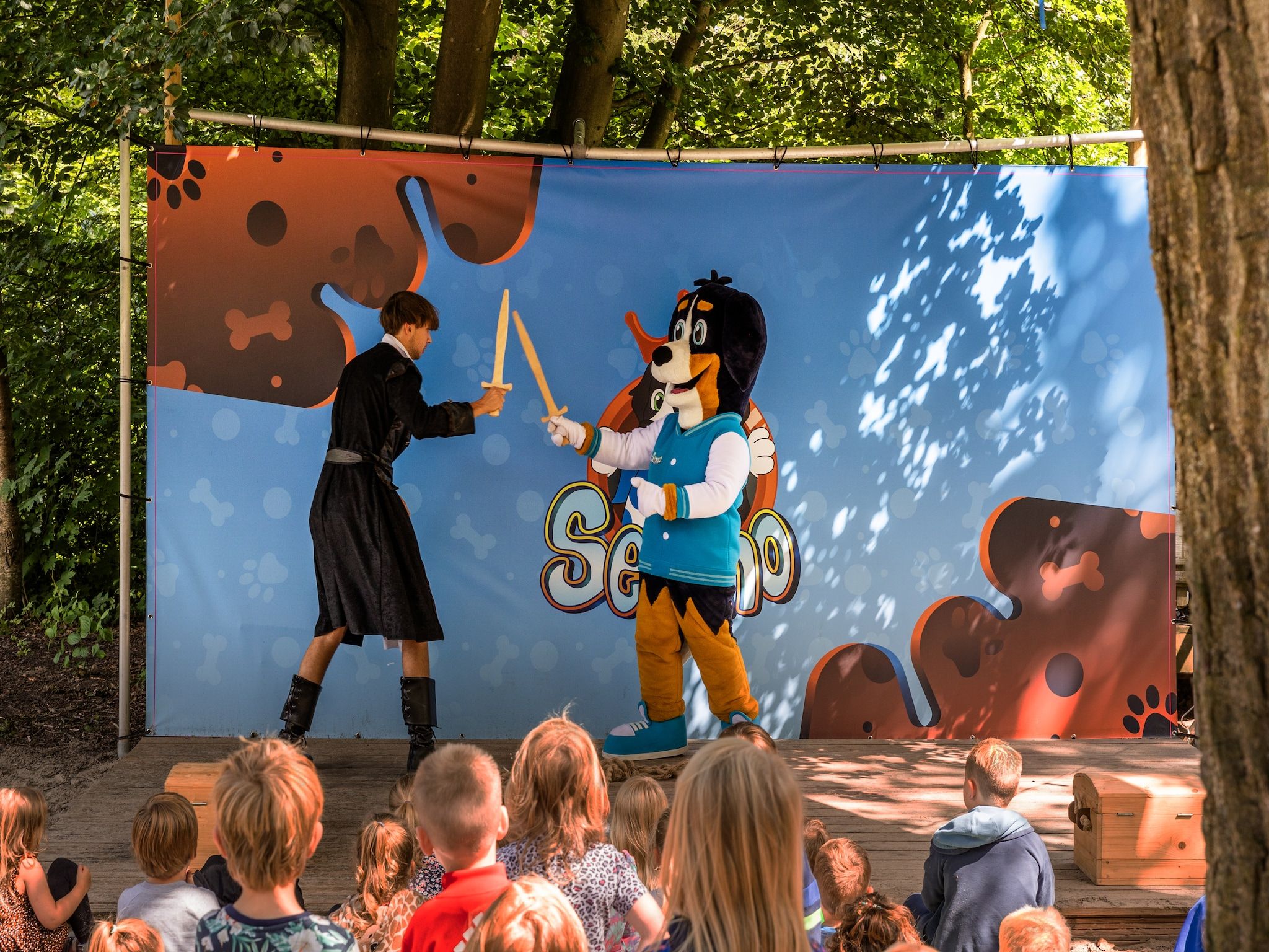 Parkfaciliteiten bij Parc Heihaas 1 in Putten