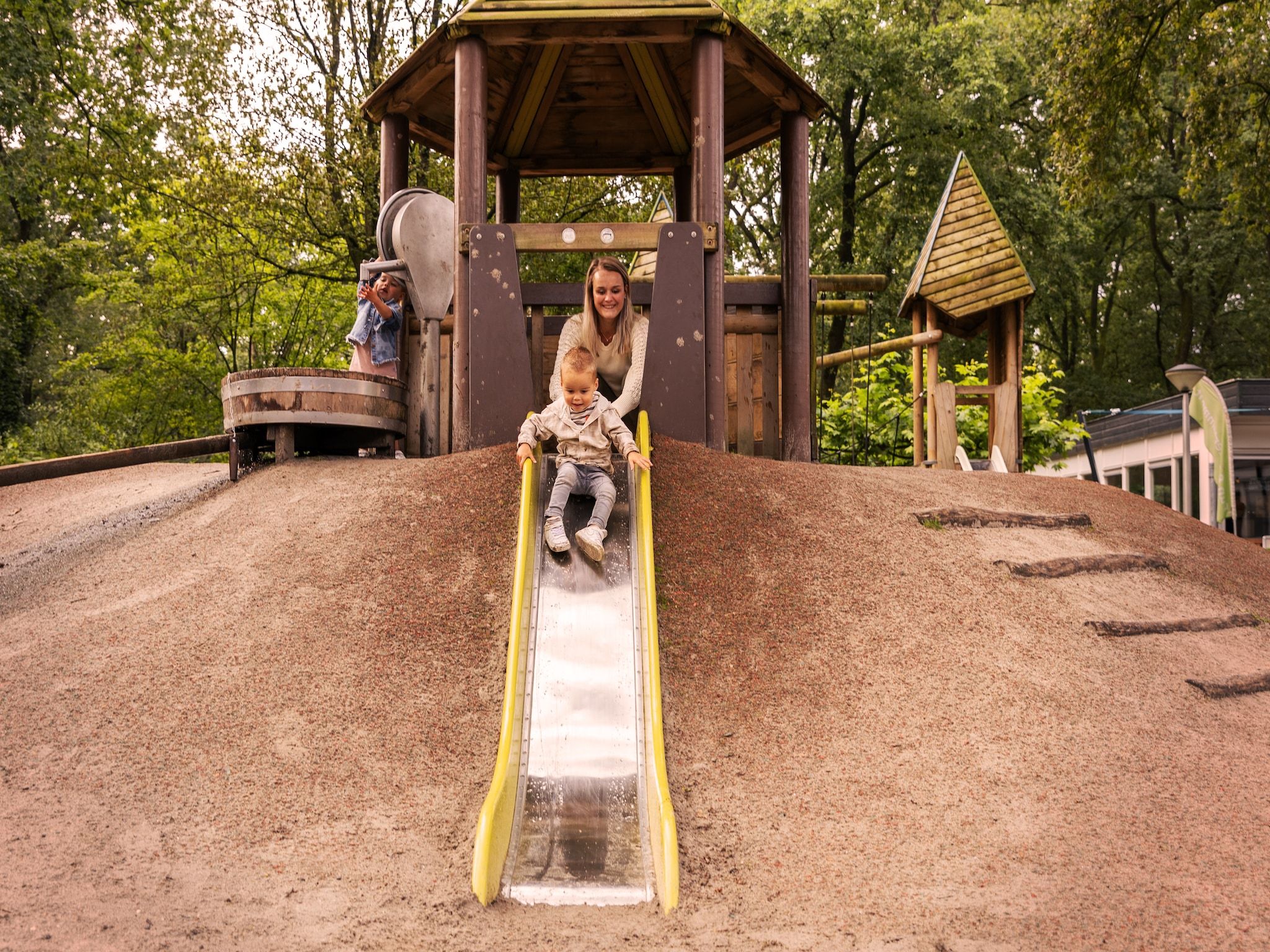 Parkfaciliteiten bij Parc Heihaas 1 in Putten