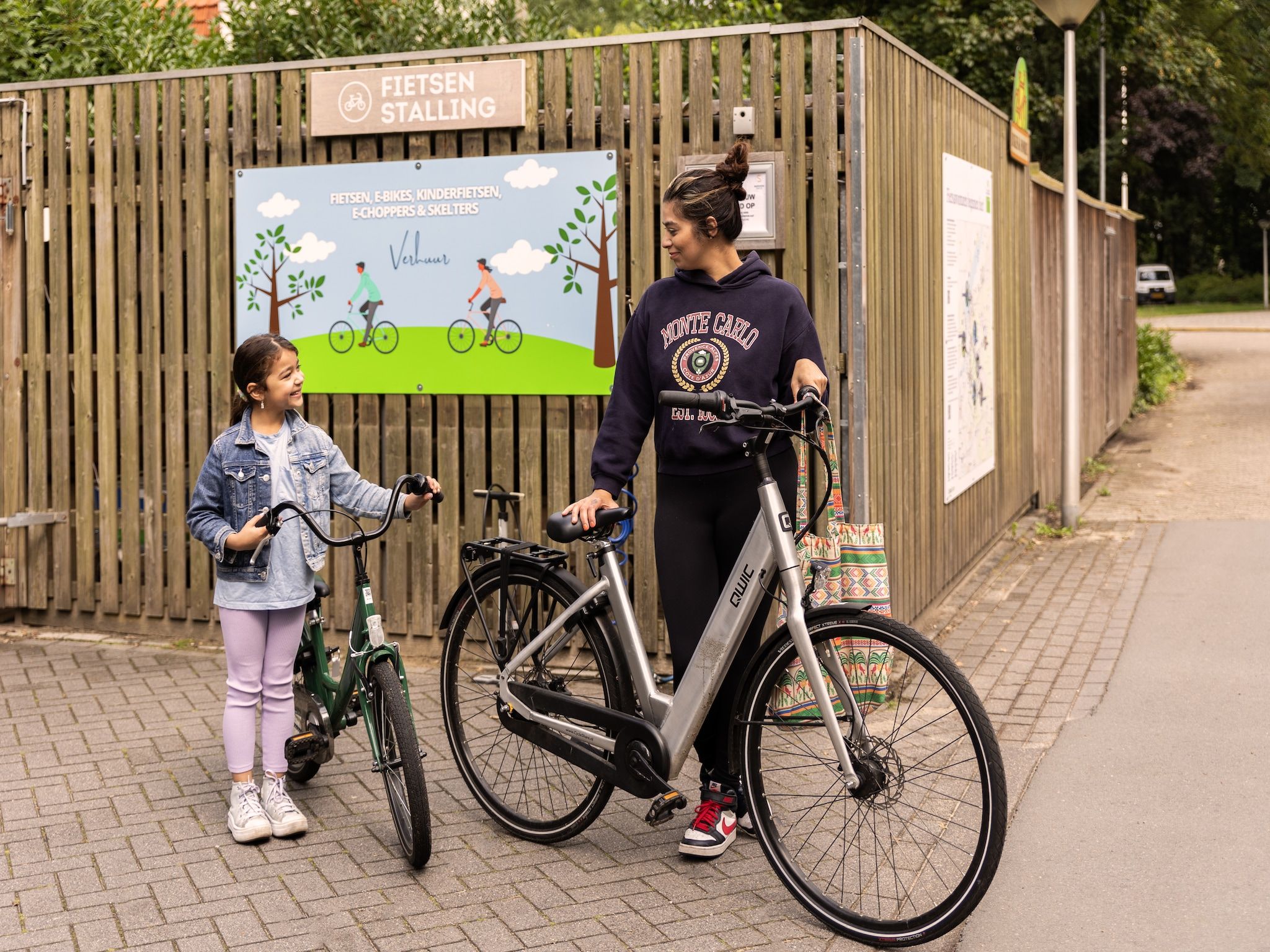 Parkfaciliteiten bij Parc Heihaas 1 in Putten
