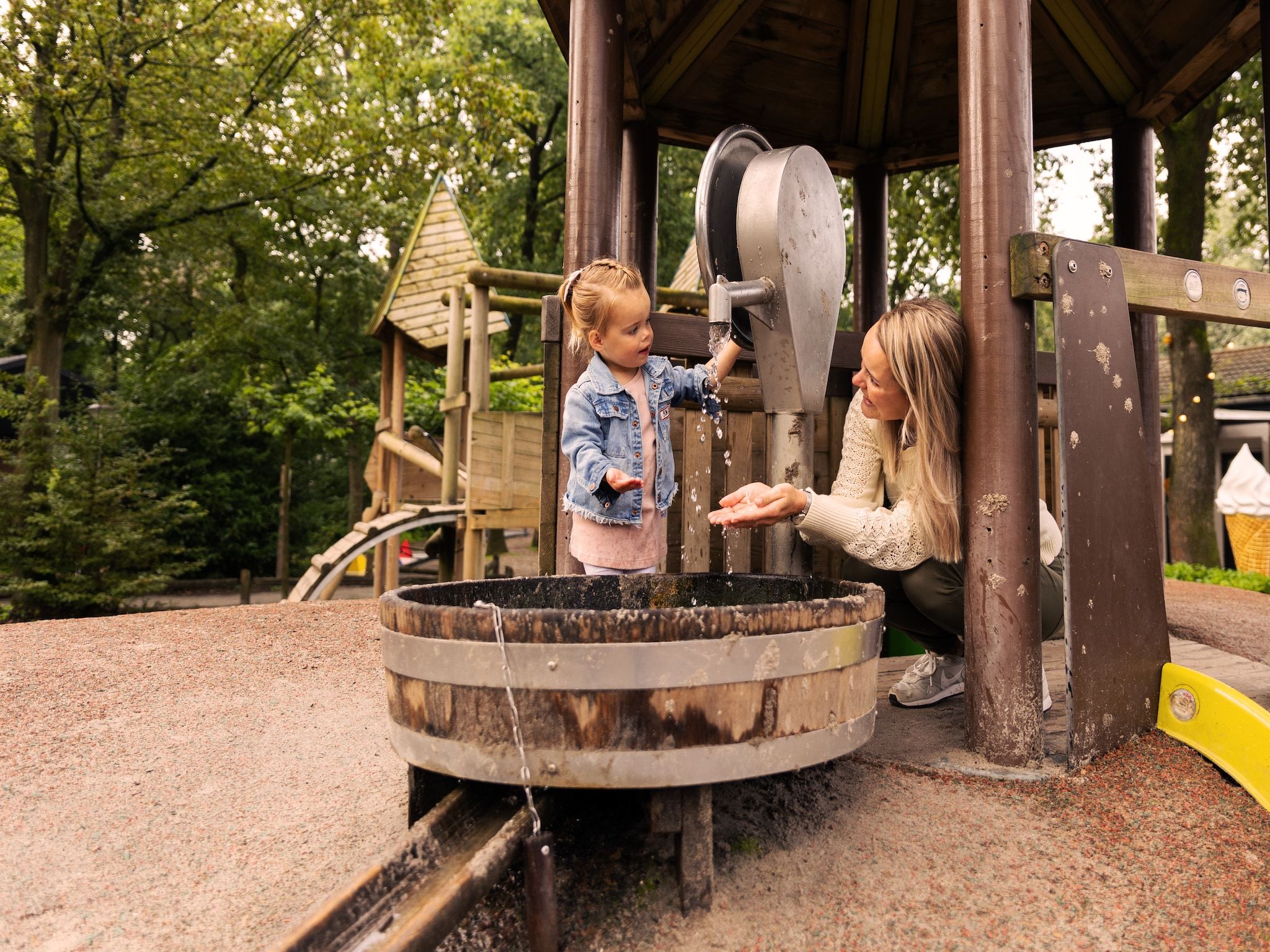 Parkfaciliteiten bij Parc Heihaas 14 in Putten