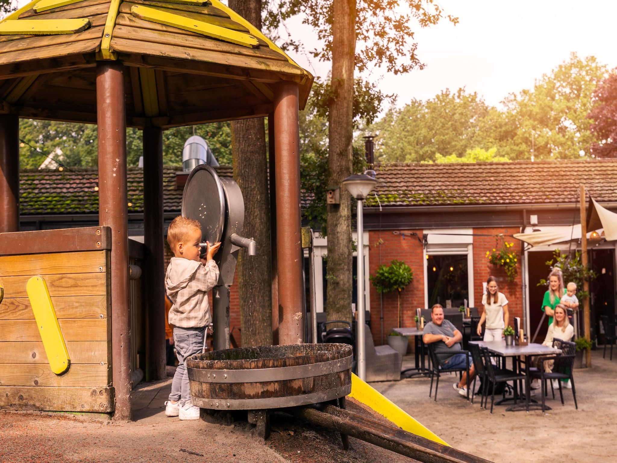 Parkfaciliteiten bij Parc Heihaas 15 in Putten
