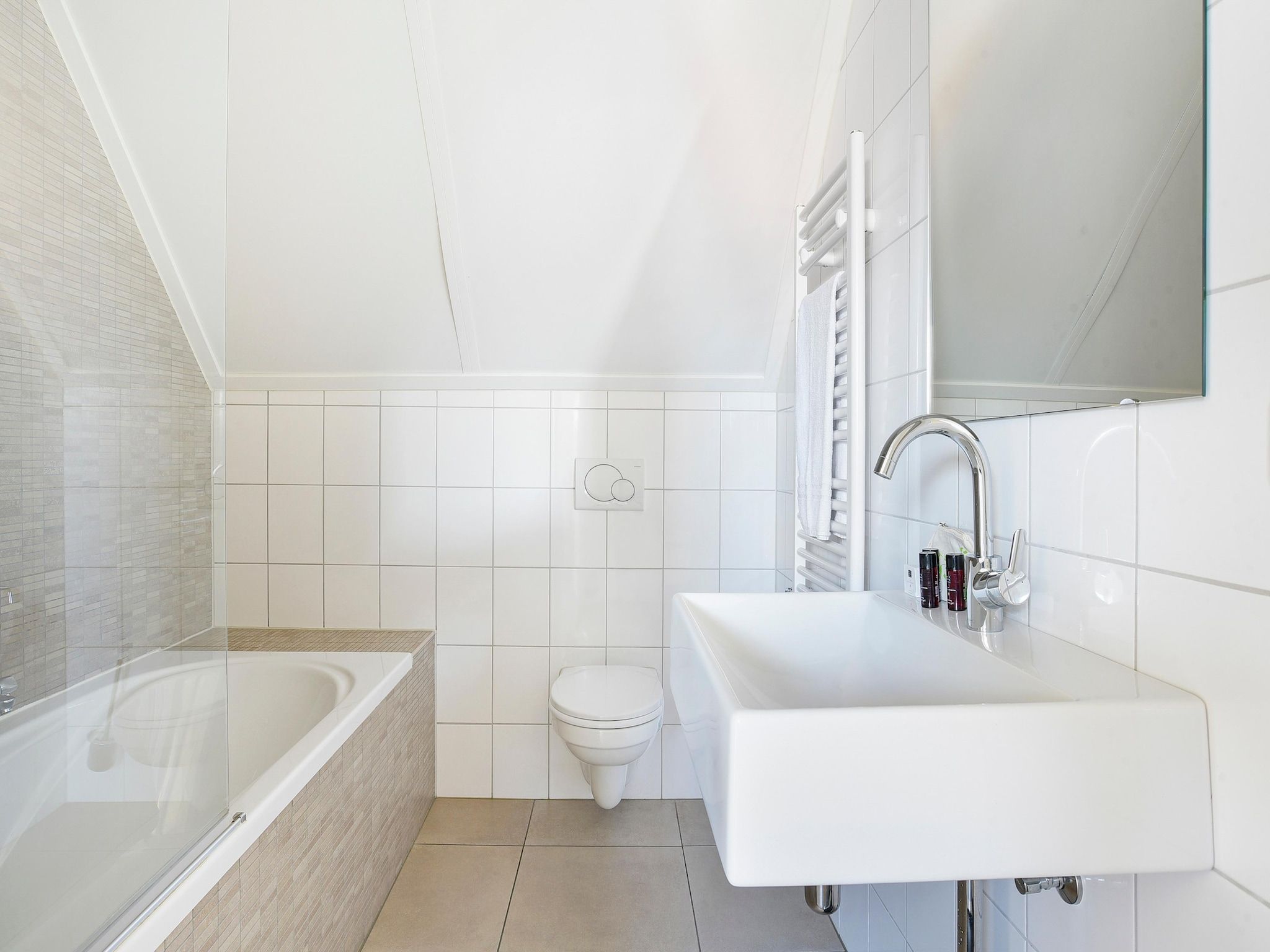 De badkamer van Strand Resort Nieuwvliet-Bad 1 in Nieuwvliet