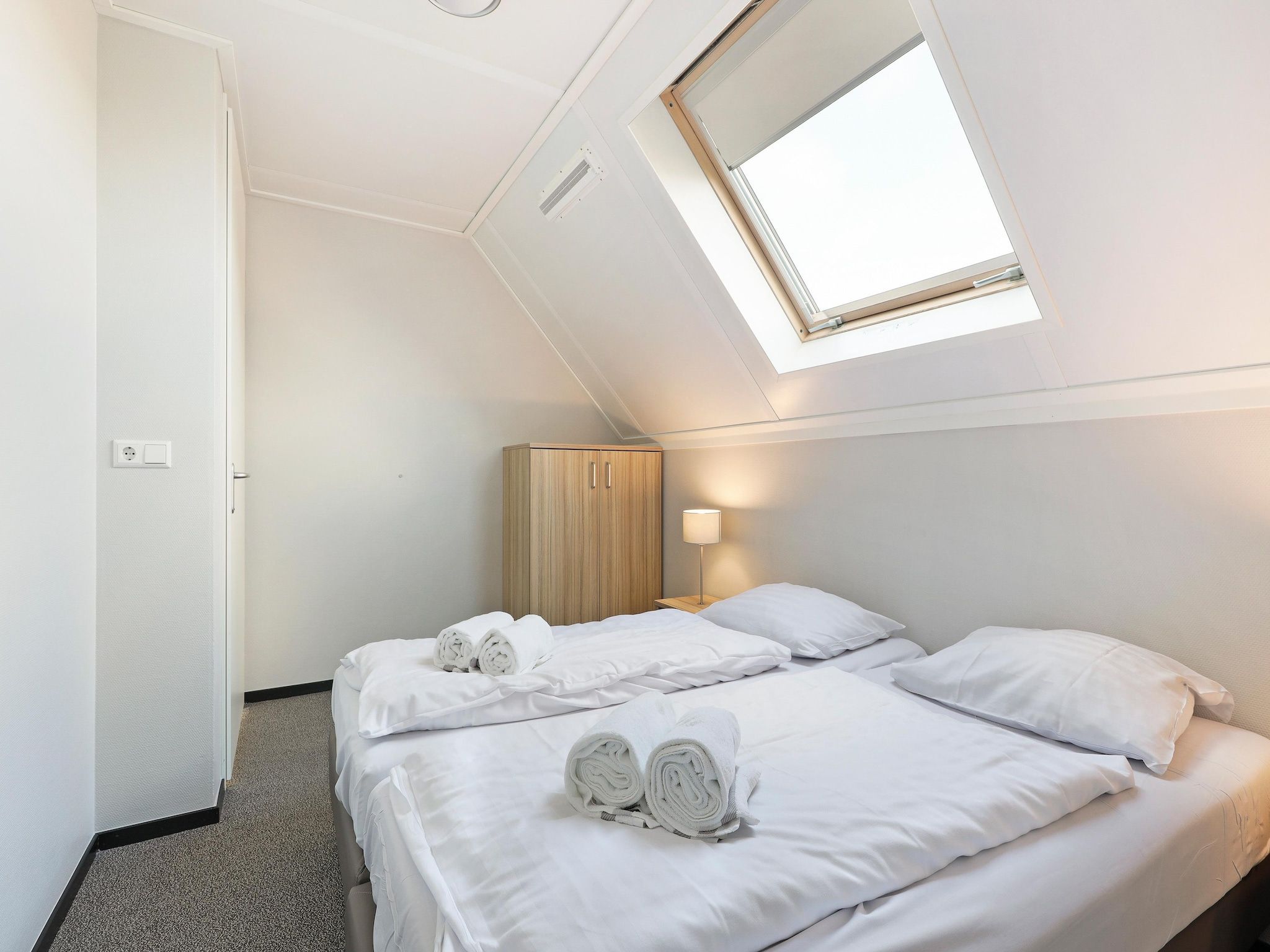 Een slaapkamer van Strand Resort Nieuwvliet-Bad 2 in Nieuwvliet