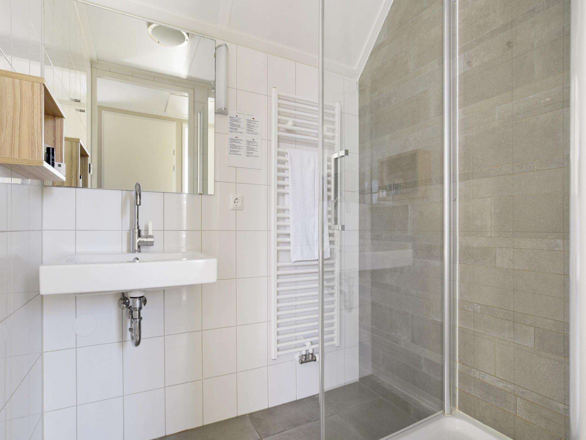 De badkamer van Strand Resort Nieuwvliet-Bad 3 in Nieuwvliet